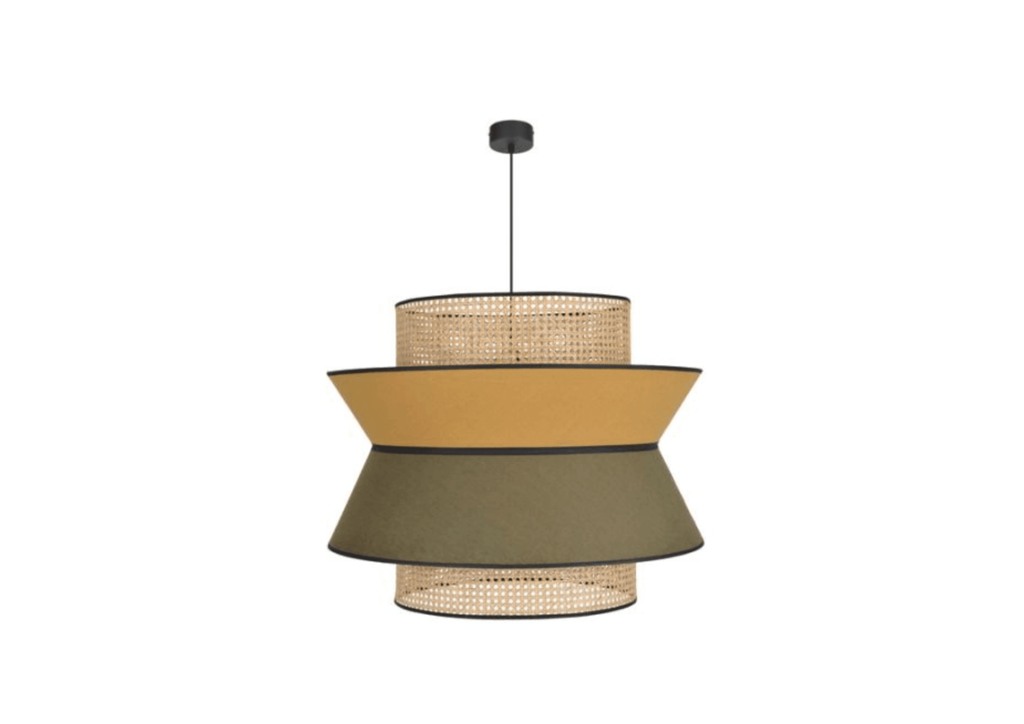 Lampa wisząca SINGAPOUR XL/XXL oliwkowy Market Set Ø78 x 60 cm Eye on Design