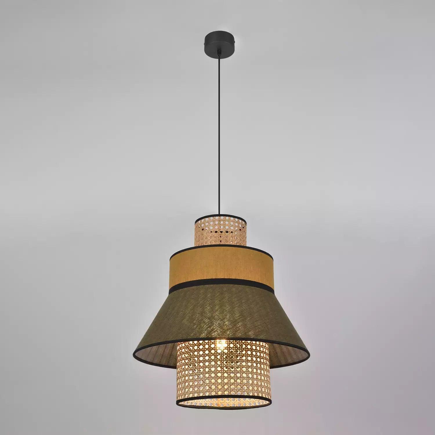 Lampa wisząca SINGAPOUR XML/ML oliwkowy Market Set Eye on Design