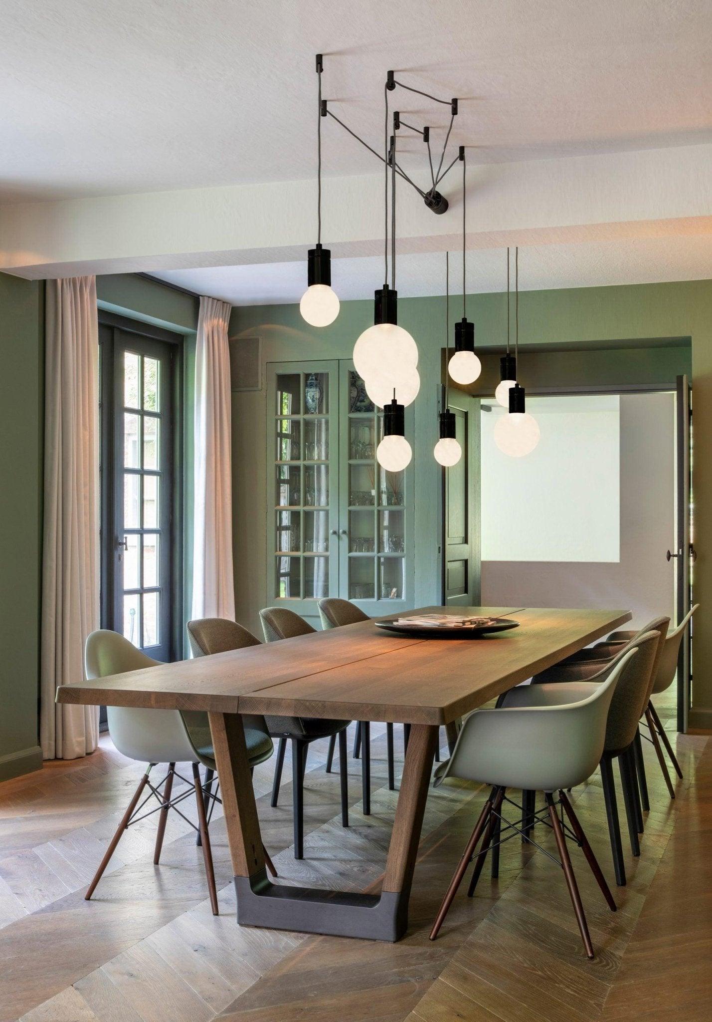 Lampa wisząca SOLITARIO czarny – Contardi