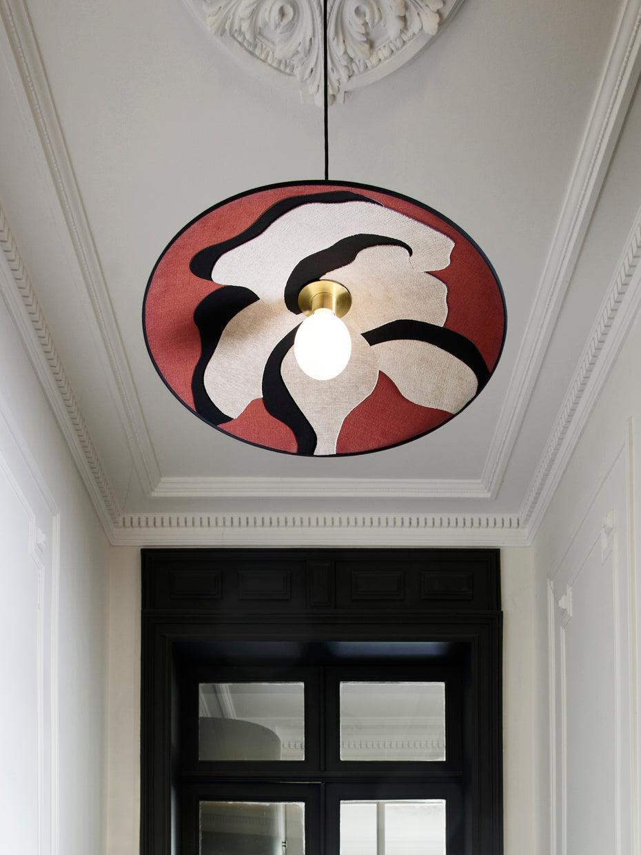 Lampa wisząca SONIA LAUDET karminowy Market Set Eye on Design