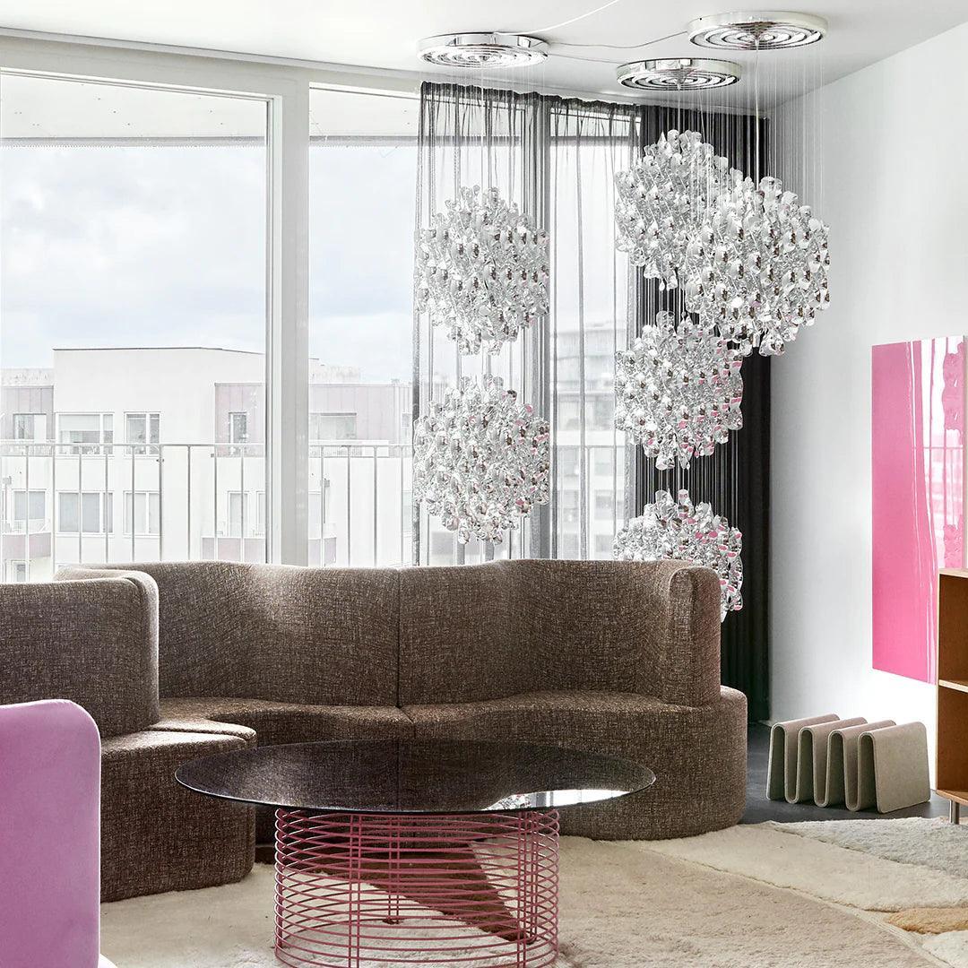 Lampa wisząca SPIRAL SP1 złoty Verpan Eye on Design