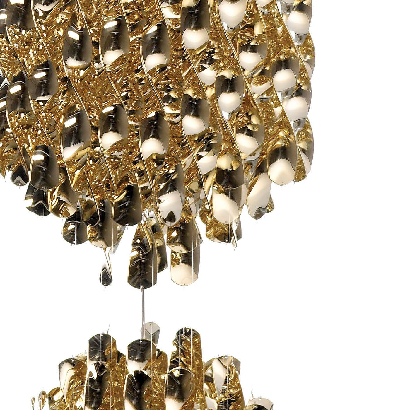 Lampa wisząca SPIRAL SP3 złoty Verpan Eye on Design