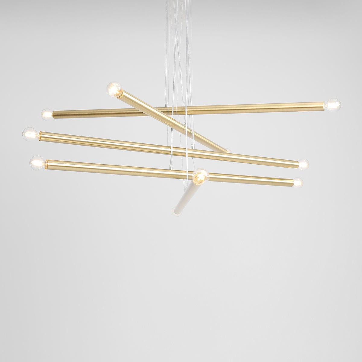 Lampa wisząca TUBO mosiężny Artera Eye on Design