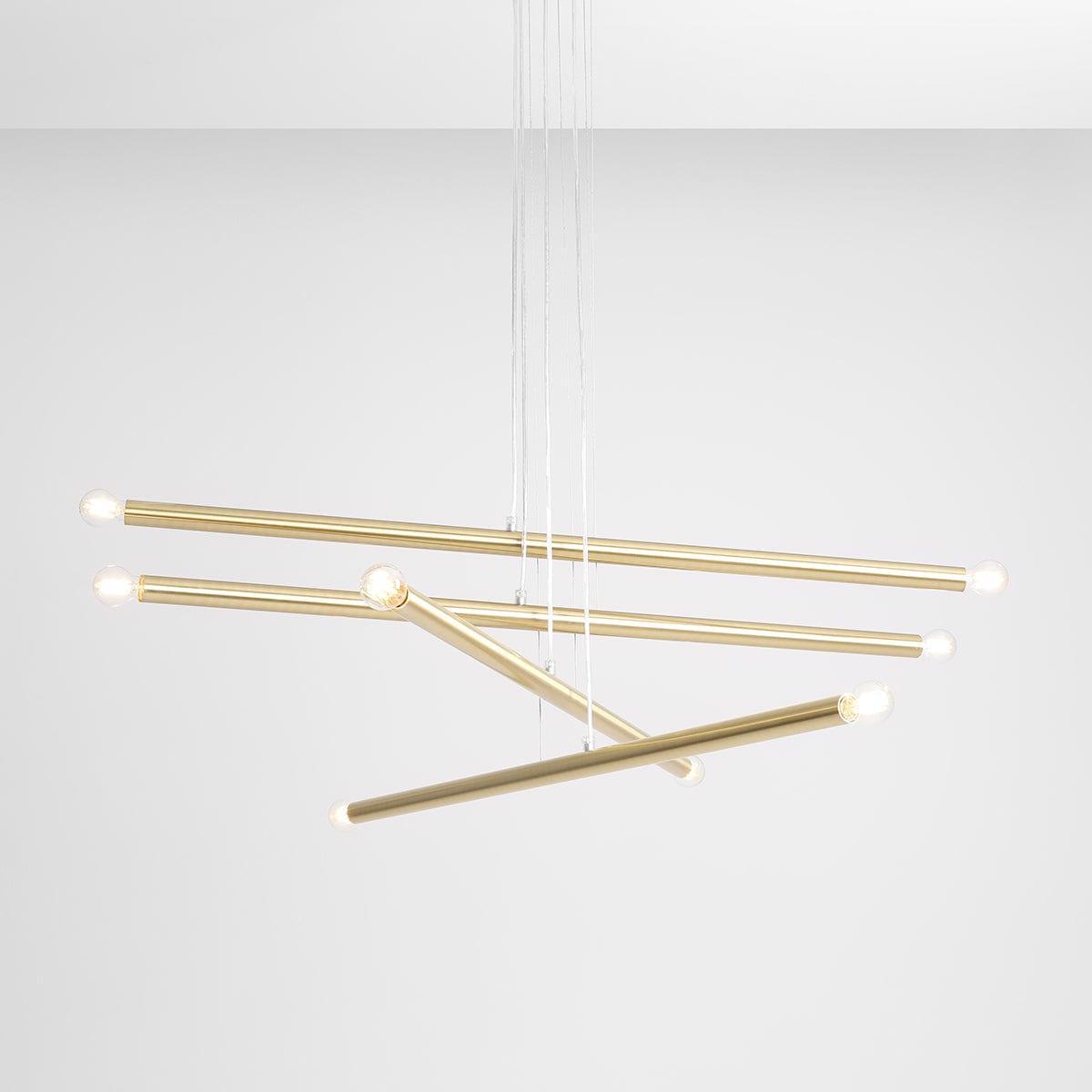 Lampa wisząca TUBO mosiężny Artera Eye on Design