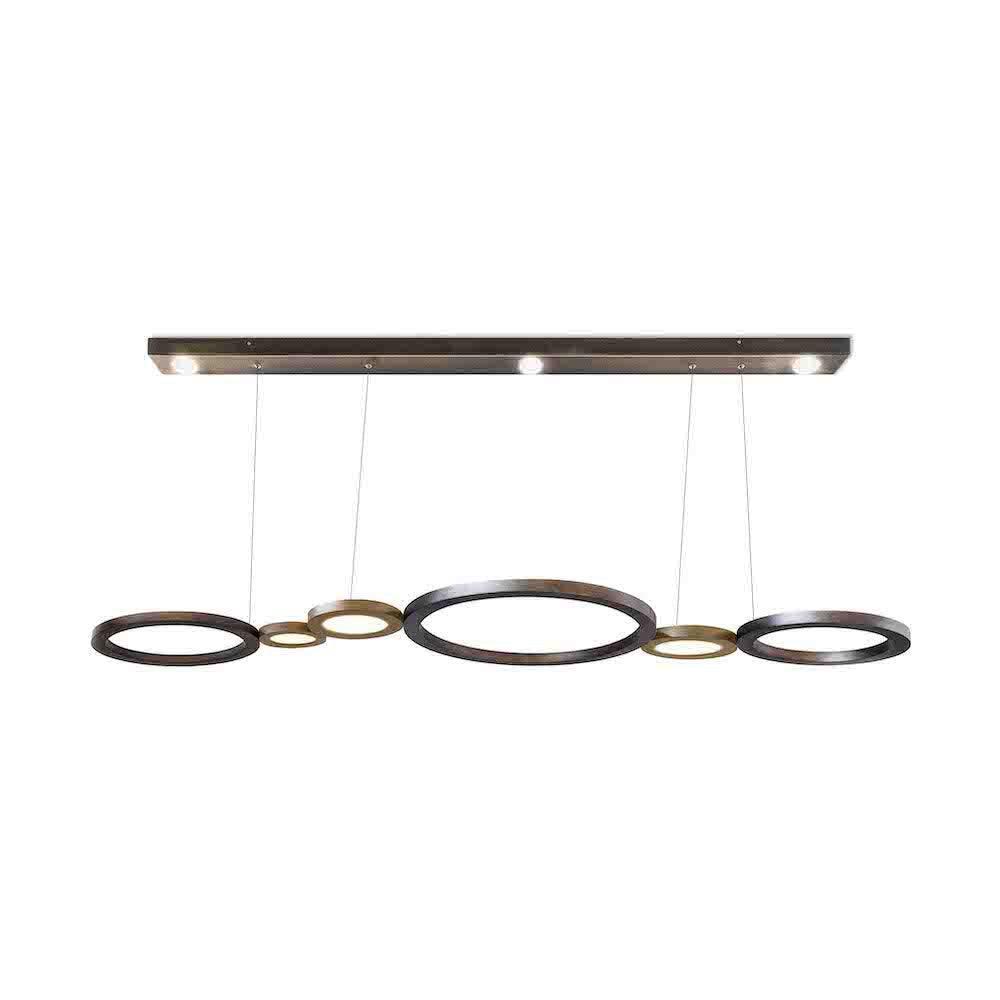Lampa wisząca VEGAS brązowy – Contardi