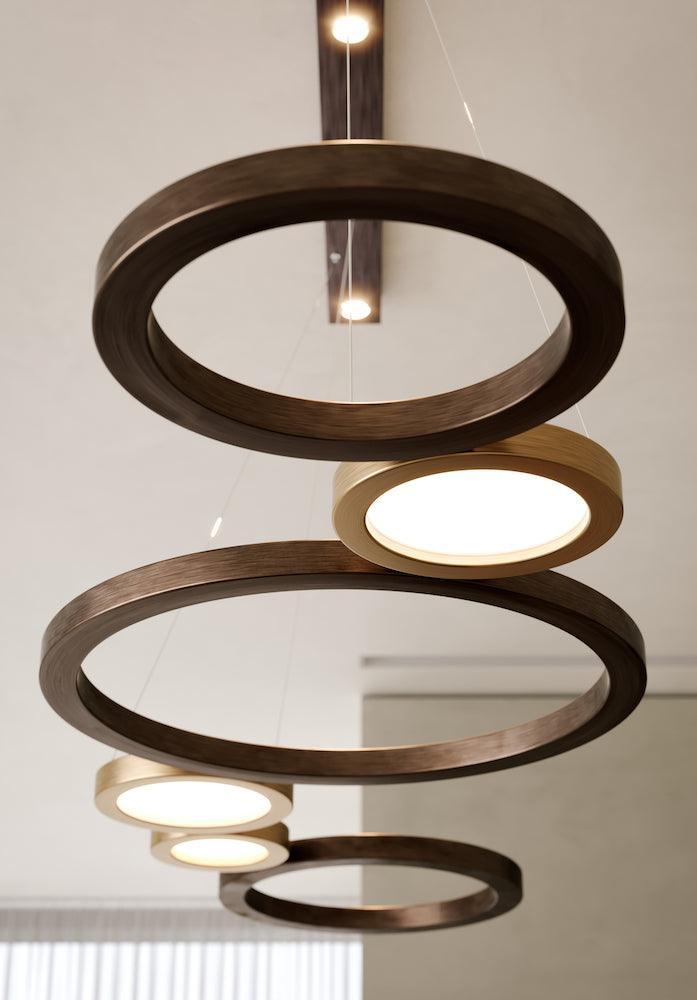 Lampa wisząca VEGAS brązowy – Contardi