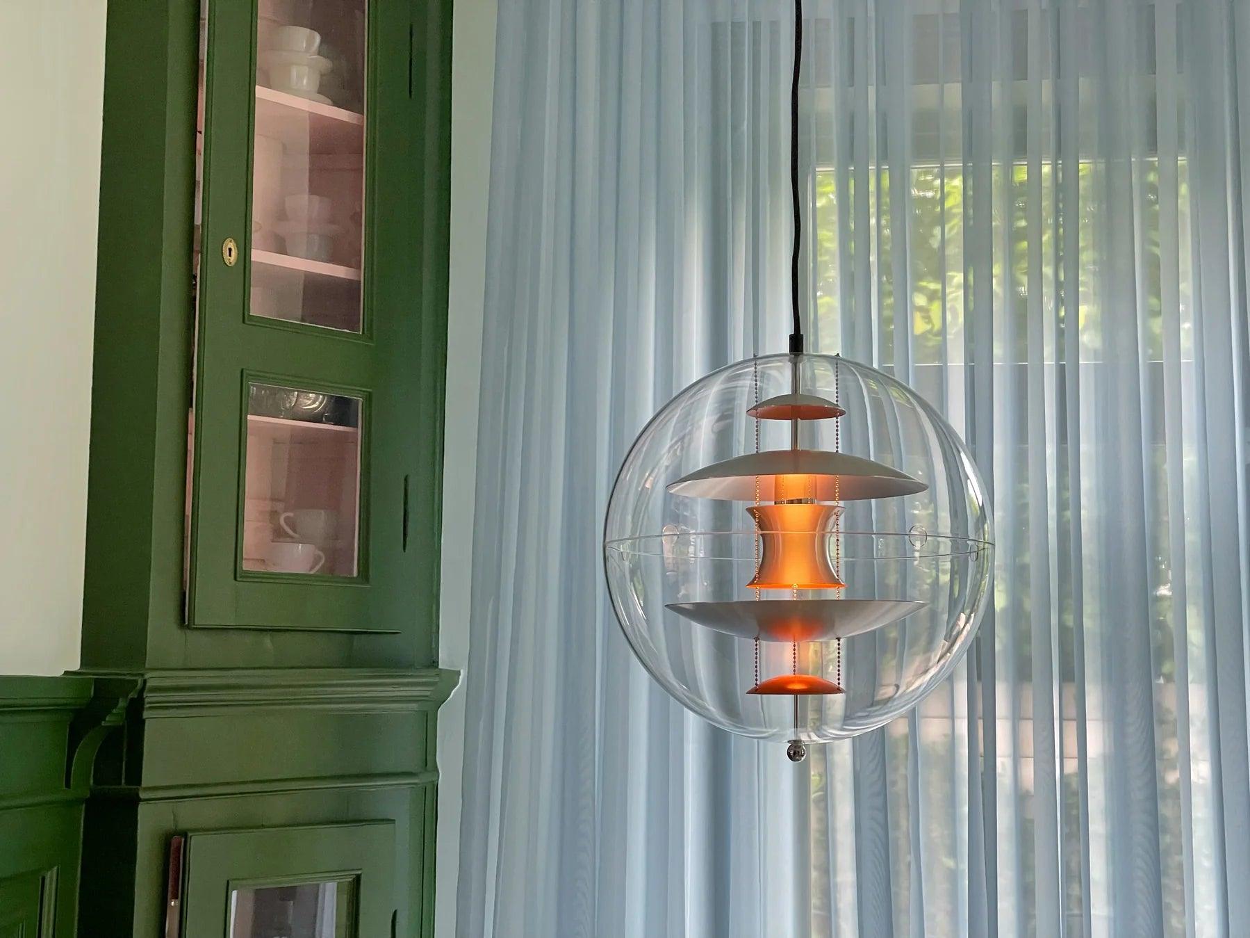 Lampa wisząca VP GLOBE szczotkowane aluminium Verpan Eye on Design