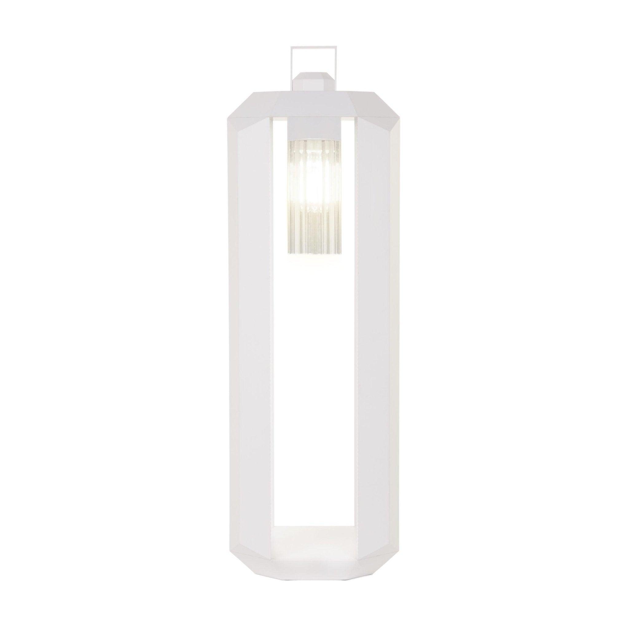 Lampa zewnętrzna akumulatorowa CUBE BATTERY biały – Contardi