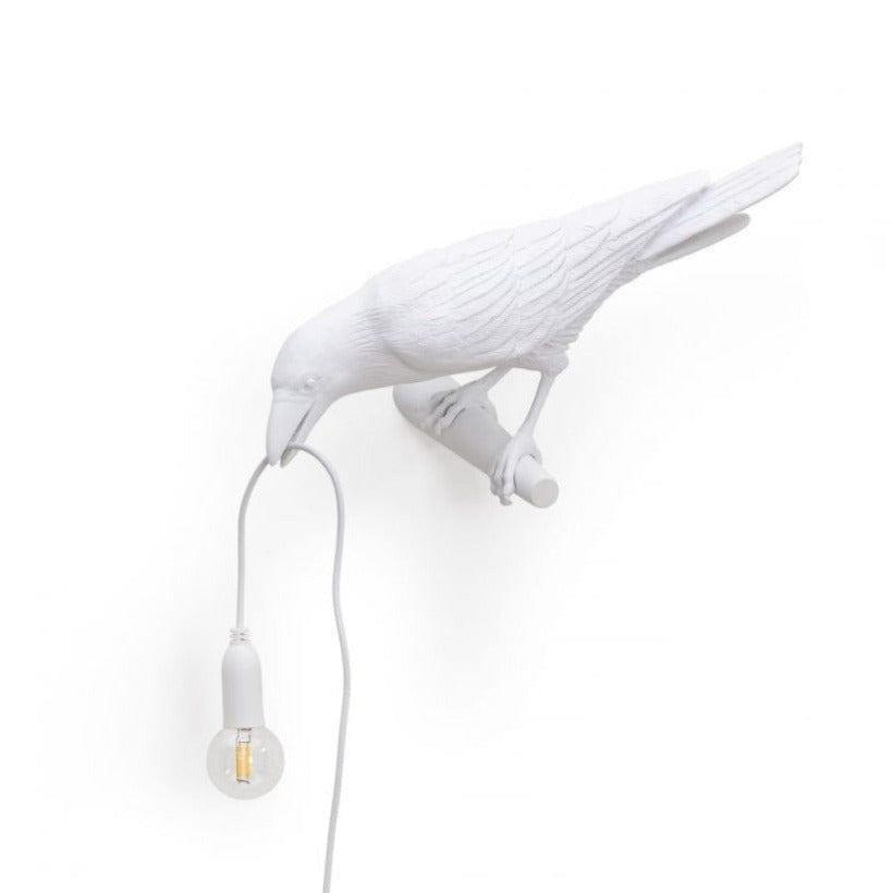 Lampa zewnętrzna BIRD LOOKING LEFT biały Seletti Eye on Design