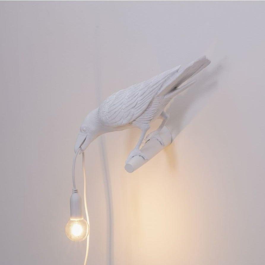 Lampa zewnętrzna BIRD LOOKING LEFT biały Seletti Eye on Design