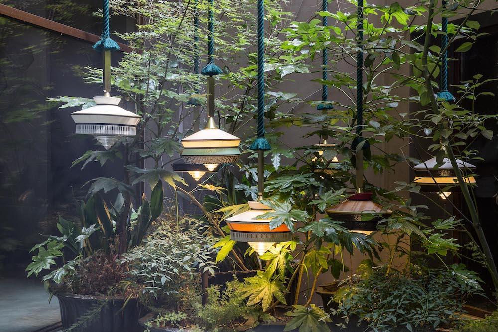 Lampa zewnętrzna CALYPSO MARTINIQUE żółty Contardi Eye on Design