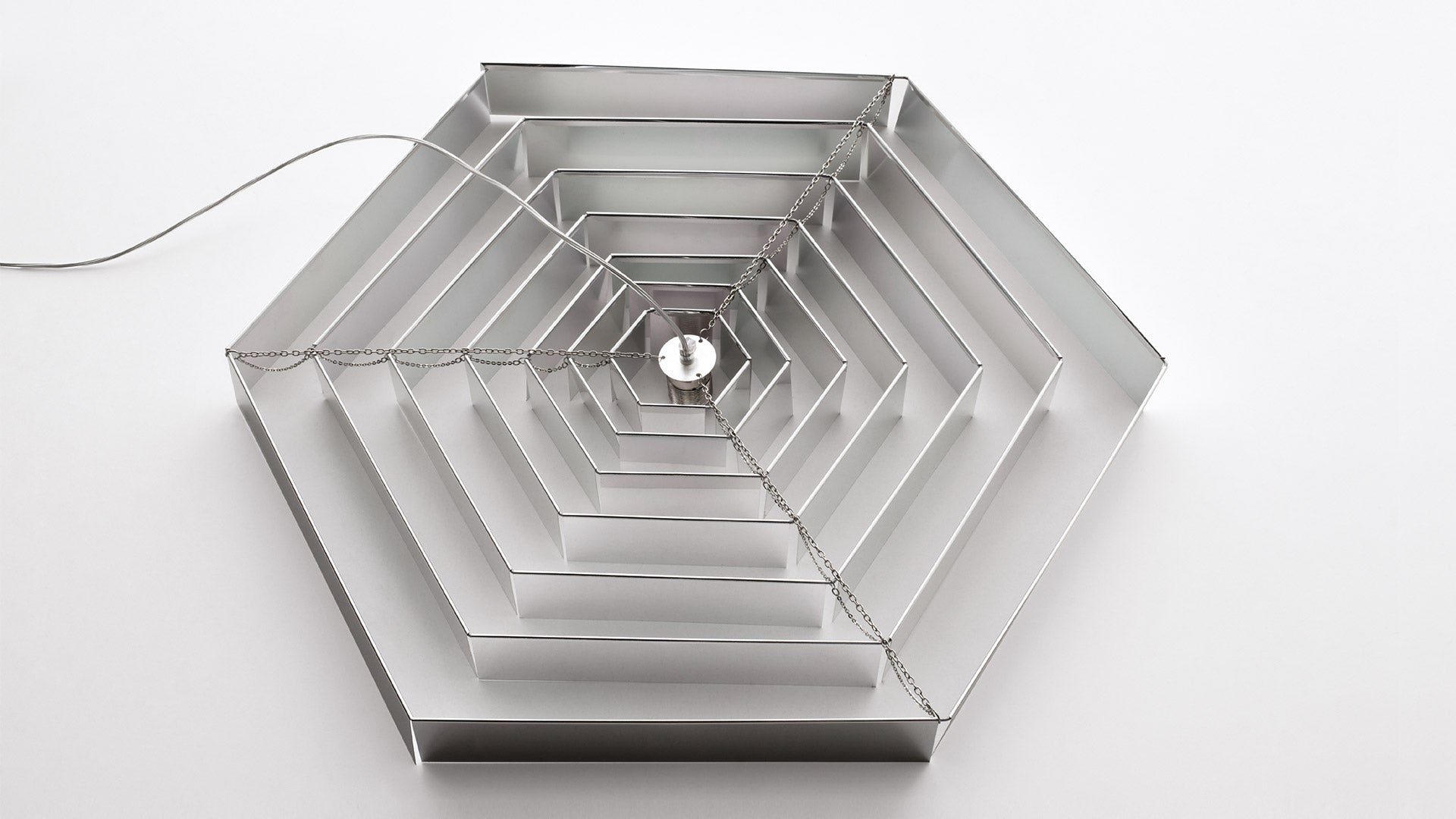 Hanging Lamp ESAGONALE Aluminium