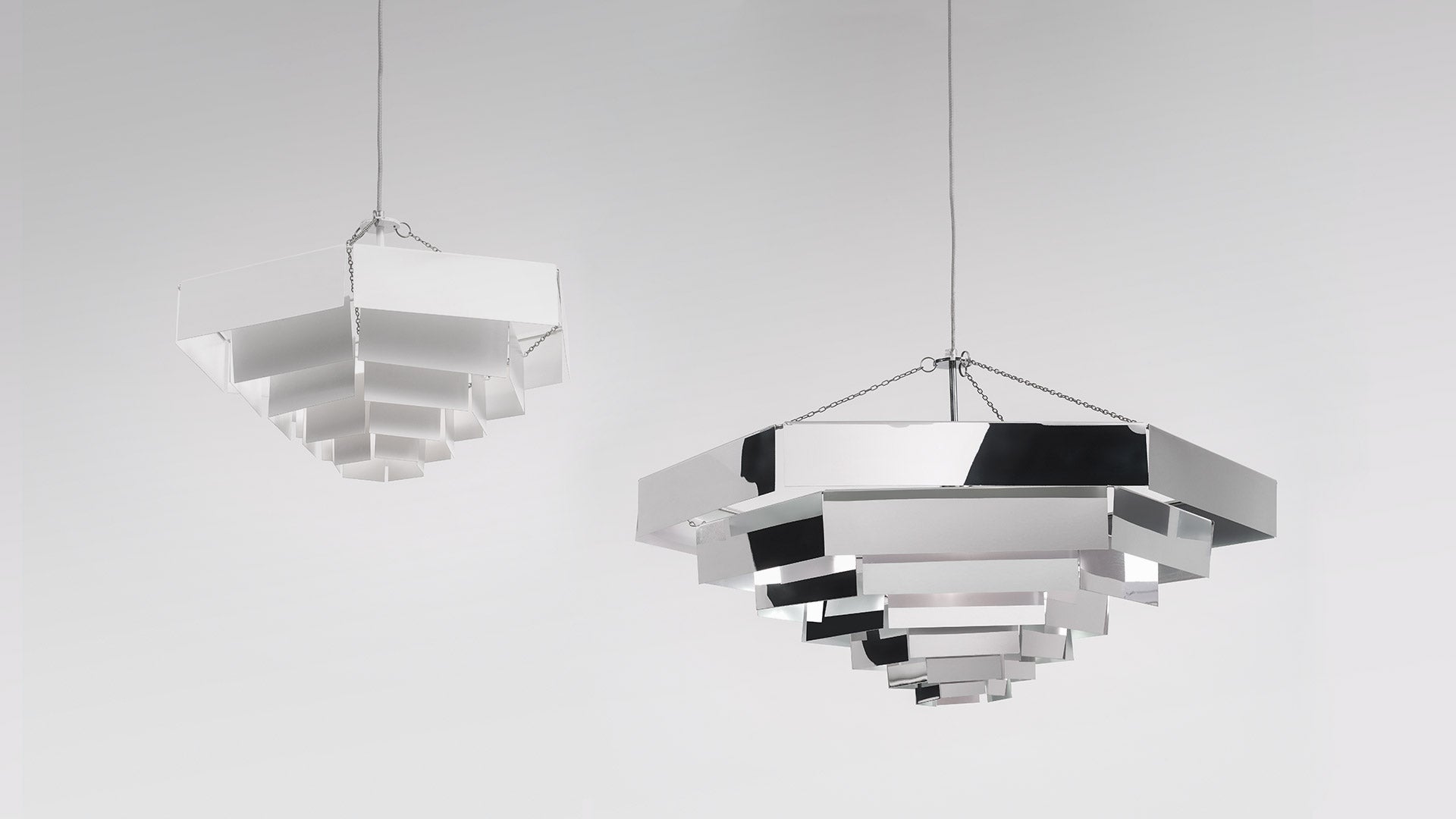 Hanging Lamp ESAGONALE Aluminium