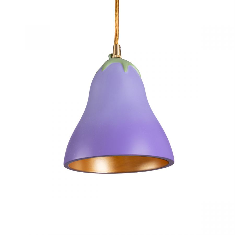 Vitamin -Hanglampe - lila Aubergee