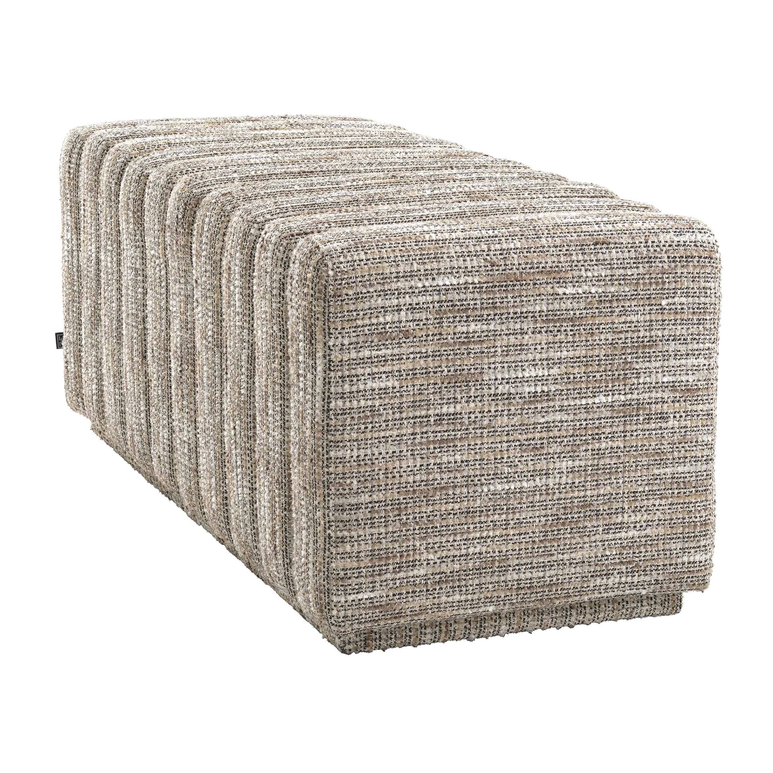 Ławka BENTE beżowy melanż Eichholtz Eye on Design