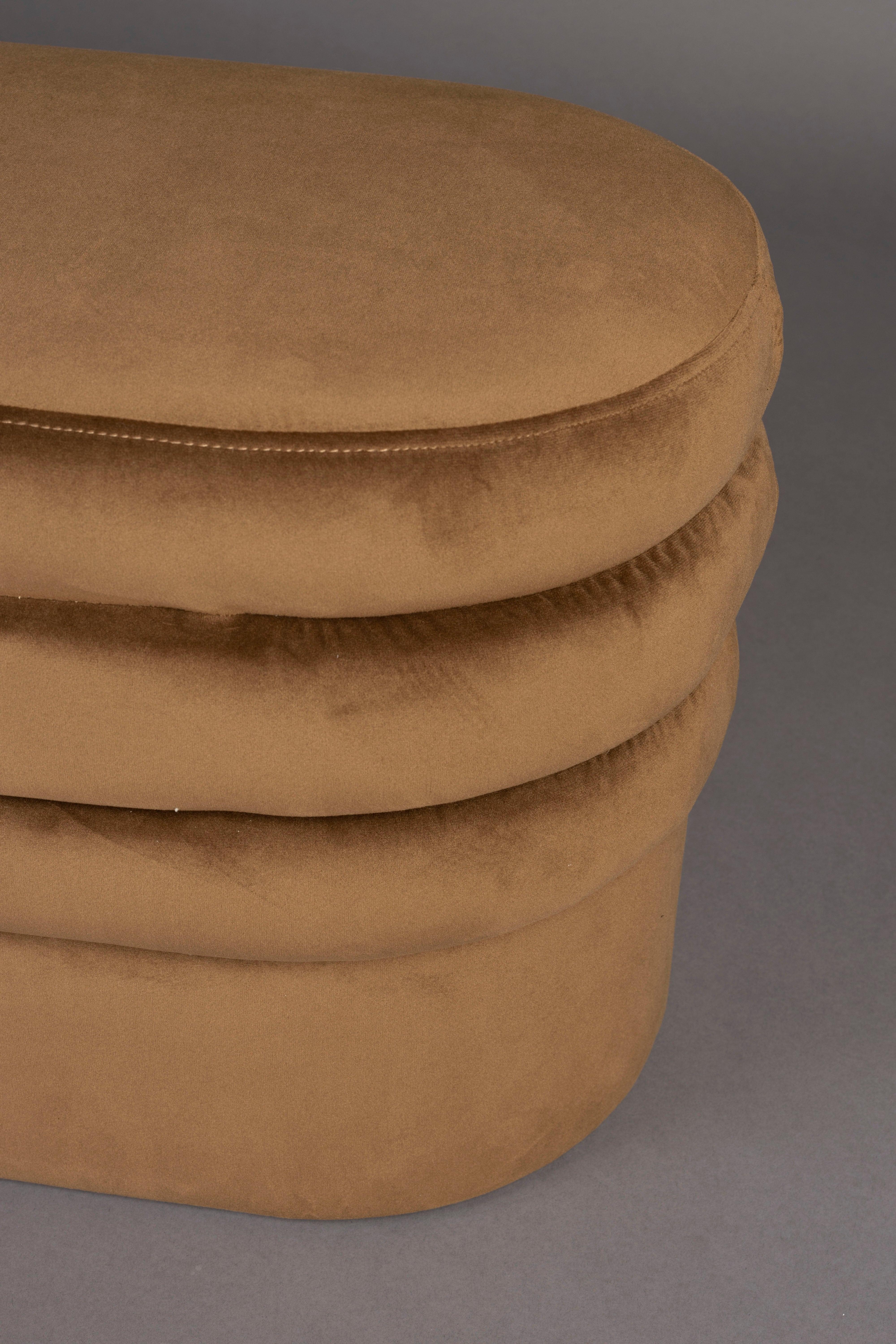 Aditi Bench Brown Dutchbone Eye on Design