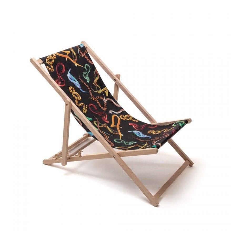 Leżak SNEAKS czarny Seletti Eye on Design