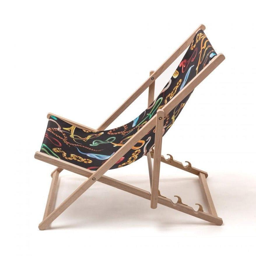 Leżak SNEAKS czarny Seletti Eye on Design