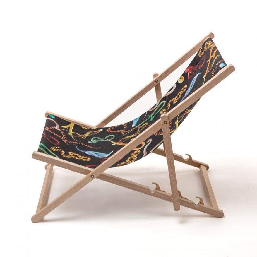 Leżak SNEAKS czarny Seletti Eye on Design