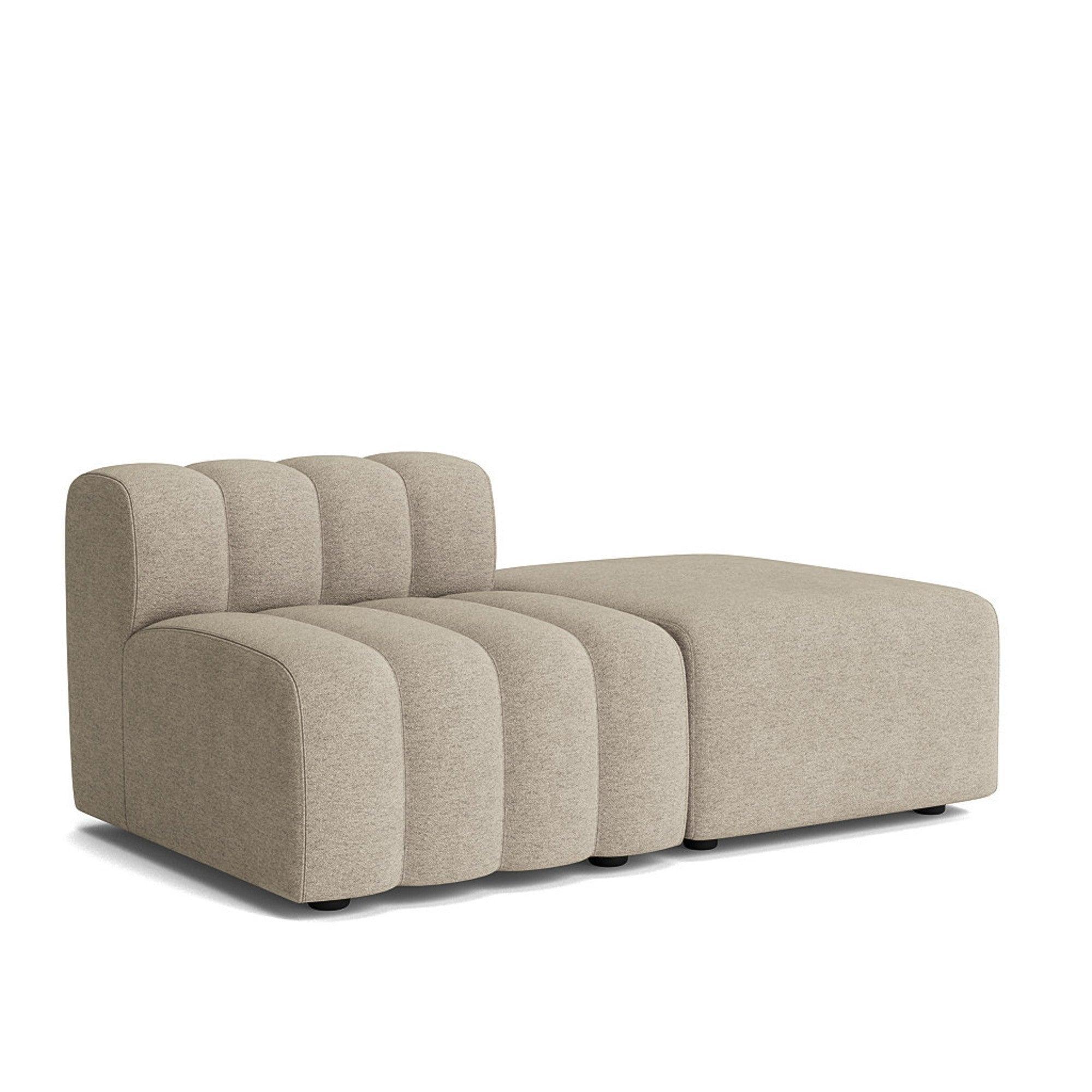 Leżanka modułowa STUDIO boucle beżowy – NORR11