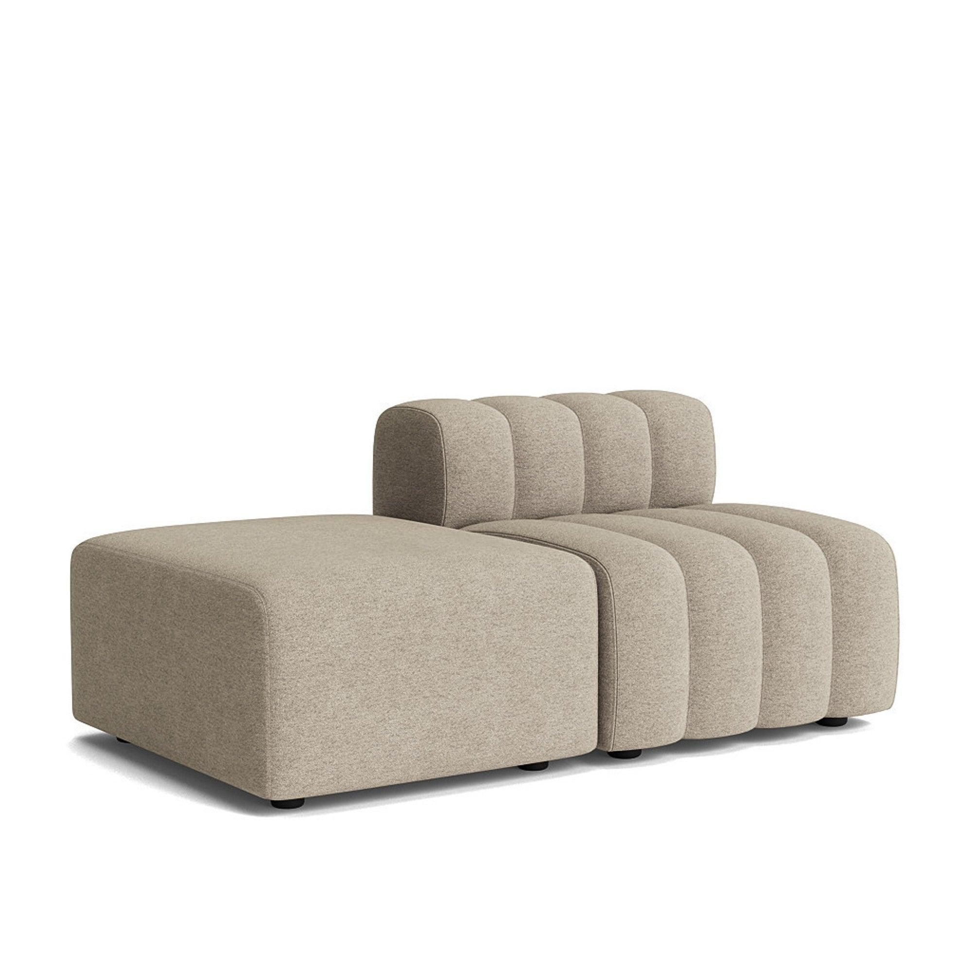 Leżanka modułowa STUDIO boucle beżowy – NORR11
