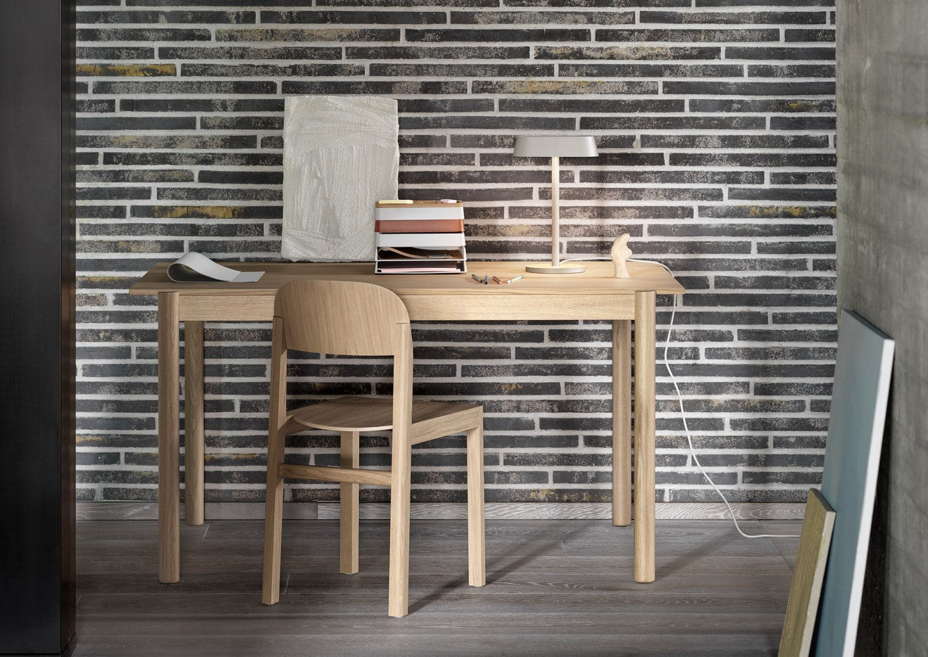 Tisch WORKSHOP aus Eichenholz