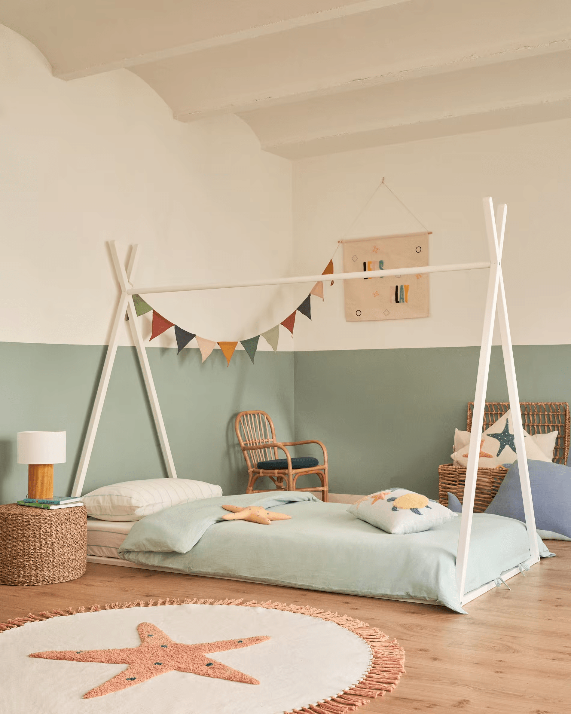 Łóżko dziecięce MARALIS drewno bukowe – Kave Home