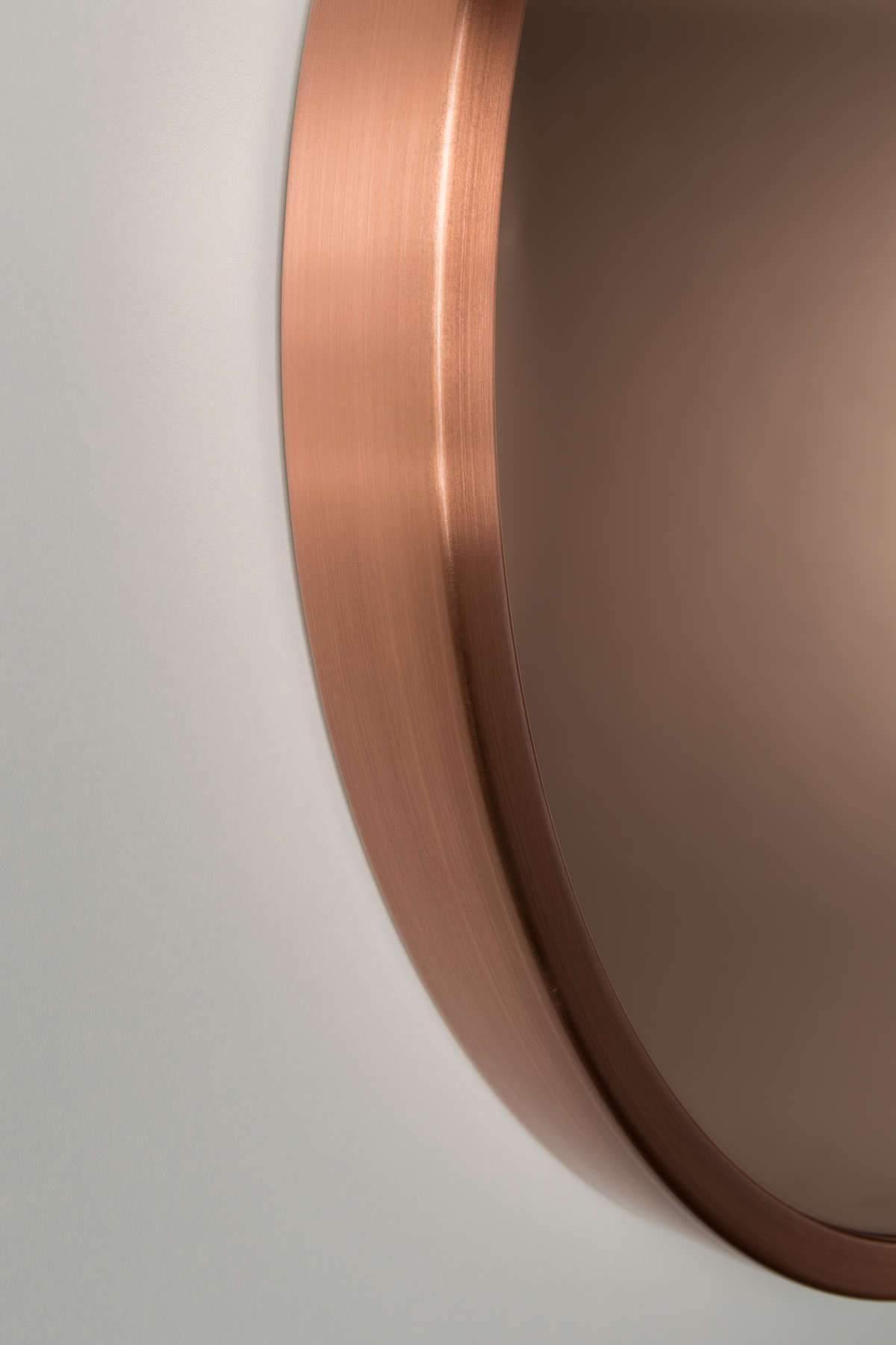 Lustro BANDIT miedziany Zuiver Eye on Design