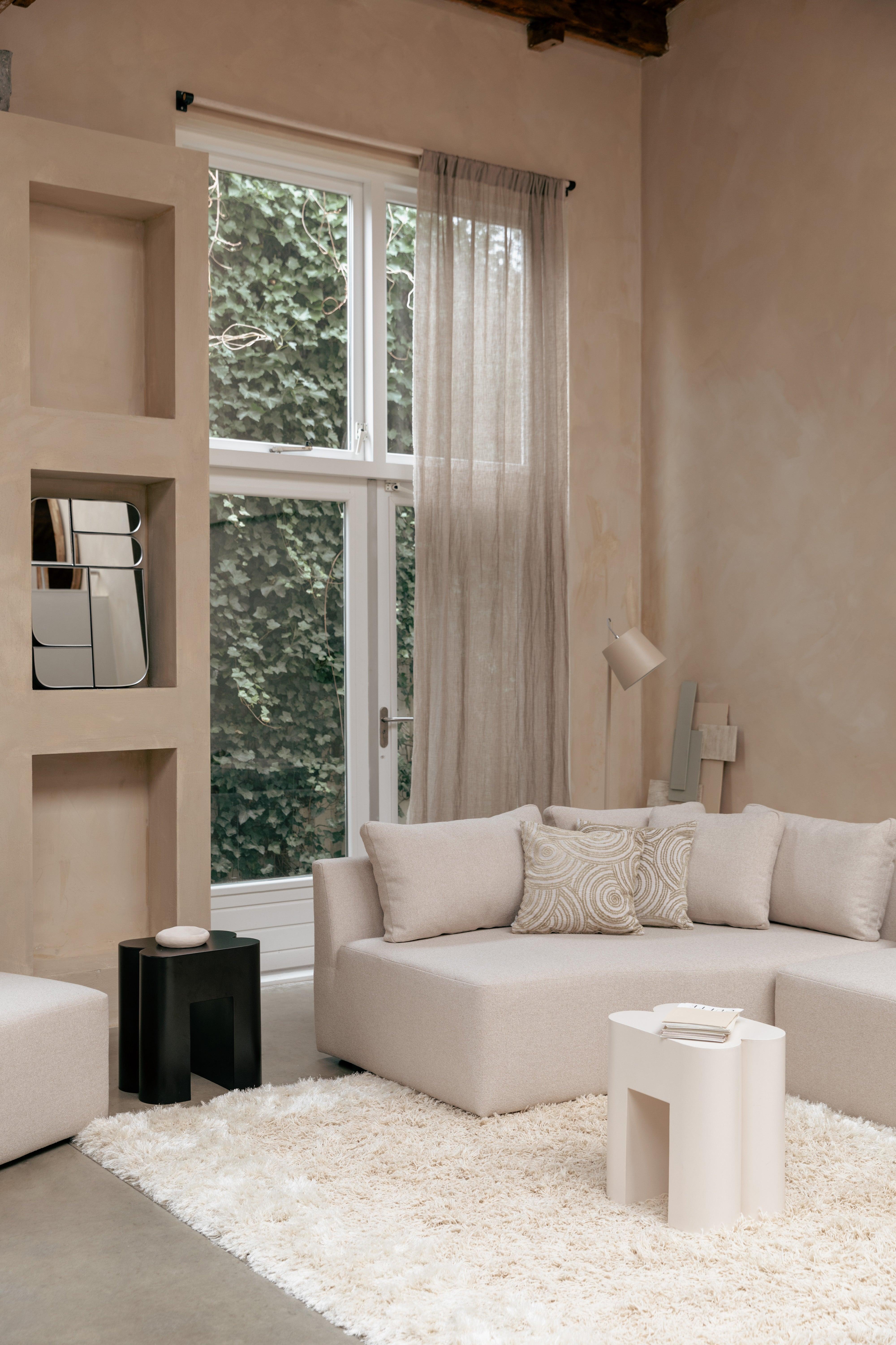 Lustro GLAMOUR ciemnobrązowy Zuiver Eye on Design