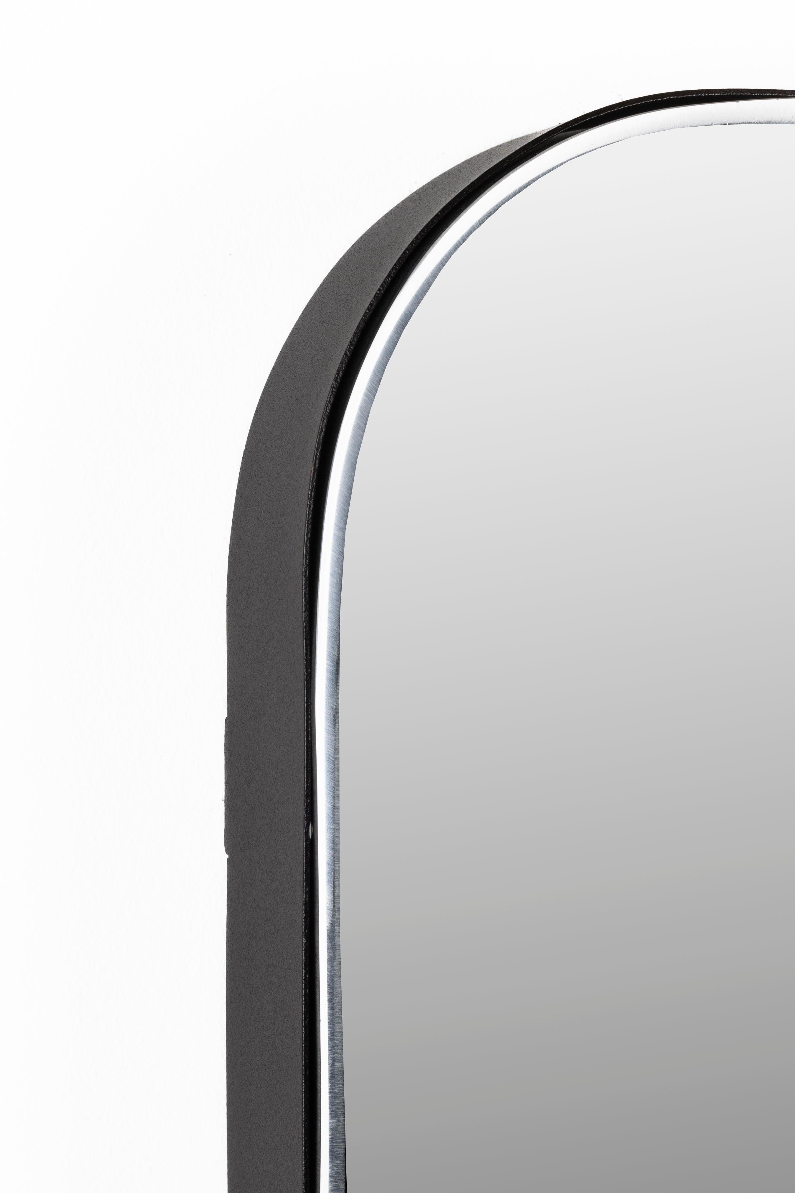 Lustro GLAMOUR ciemnobrązowy Zuiver Eye on Design