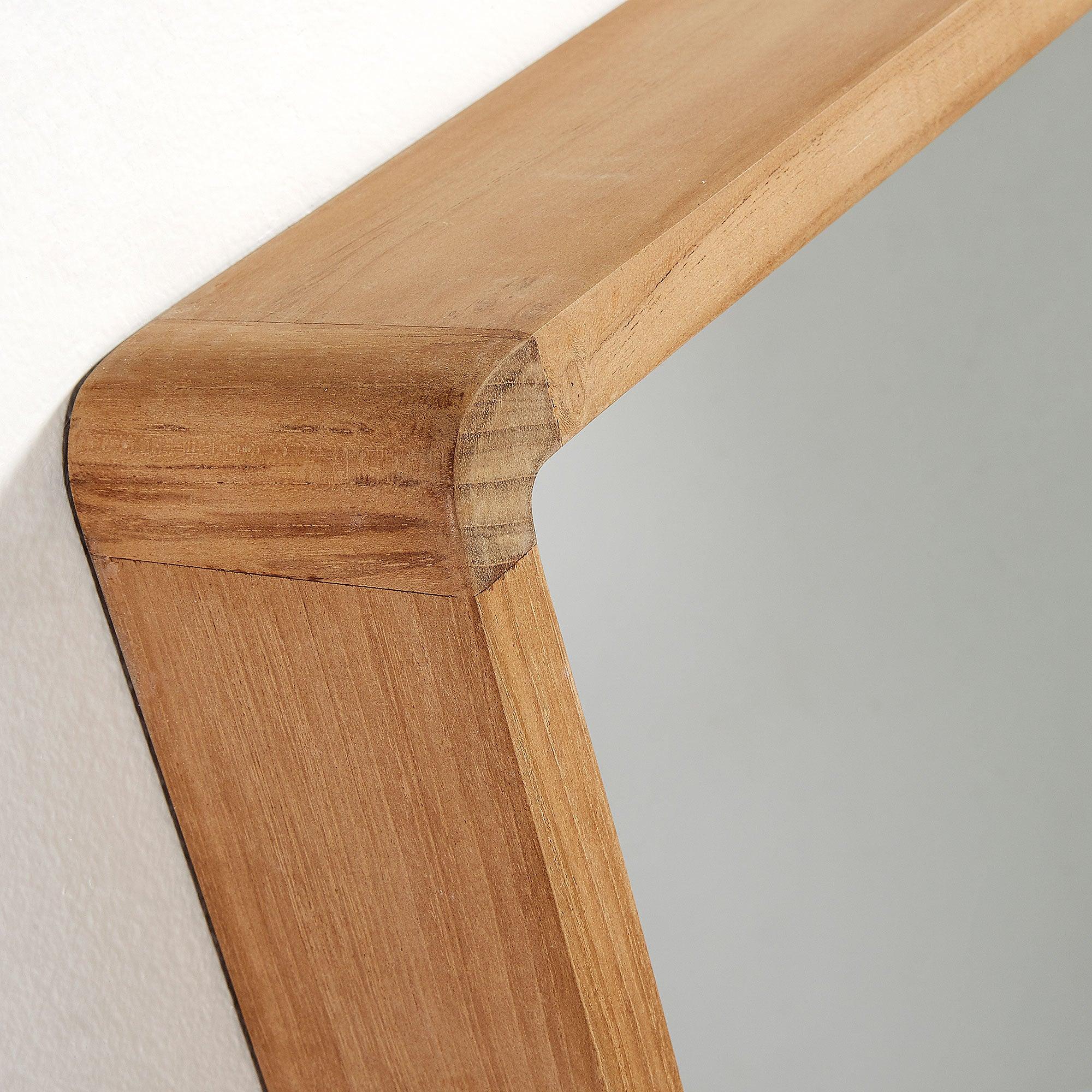 Lustro KUVENI lite drewno tekowe La Forma Eye on Design