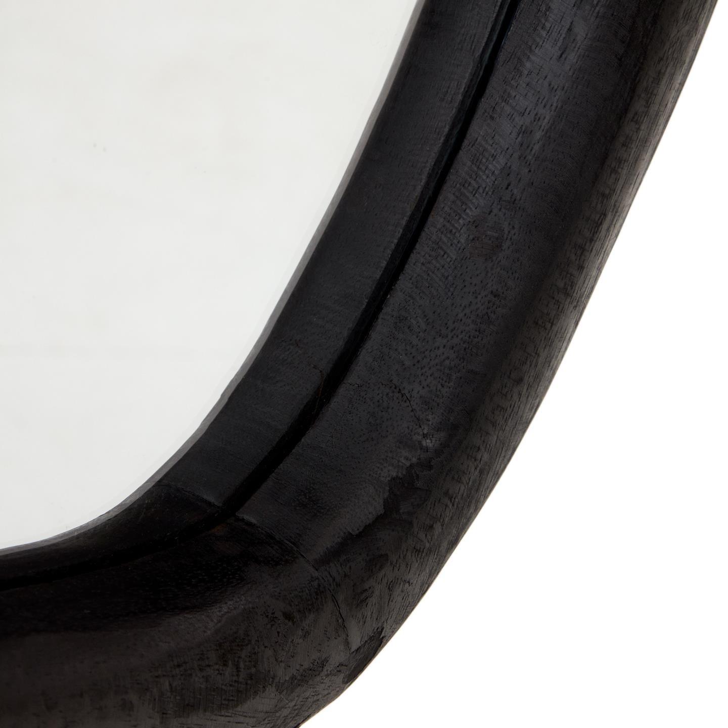 Lustro MAGRIT czarny La Forma Eye on Design