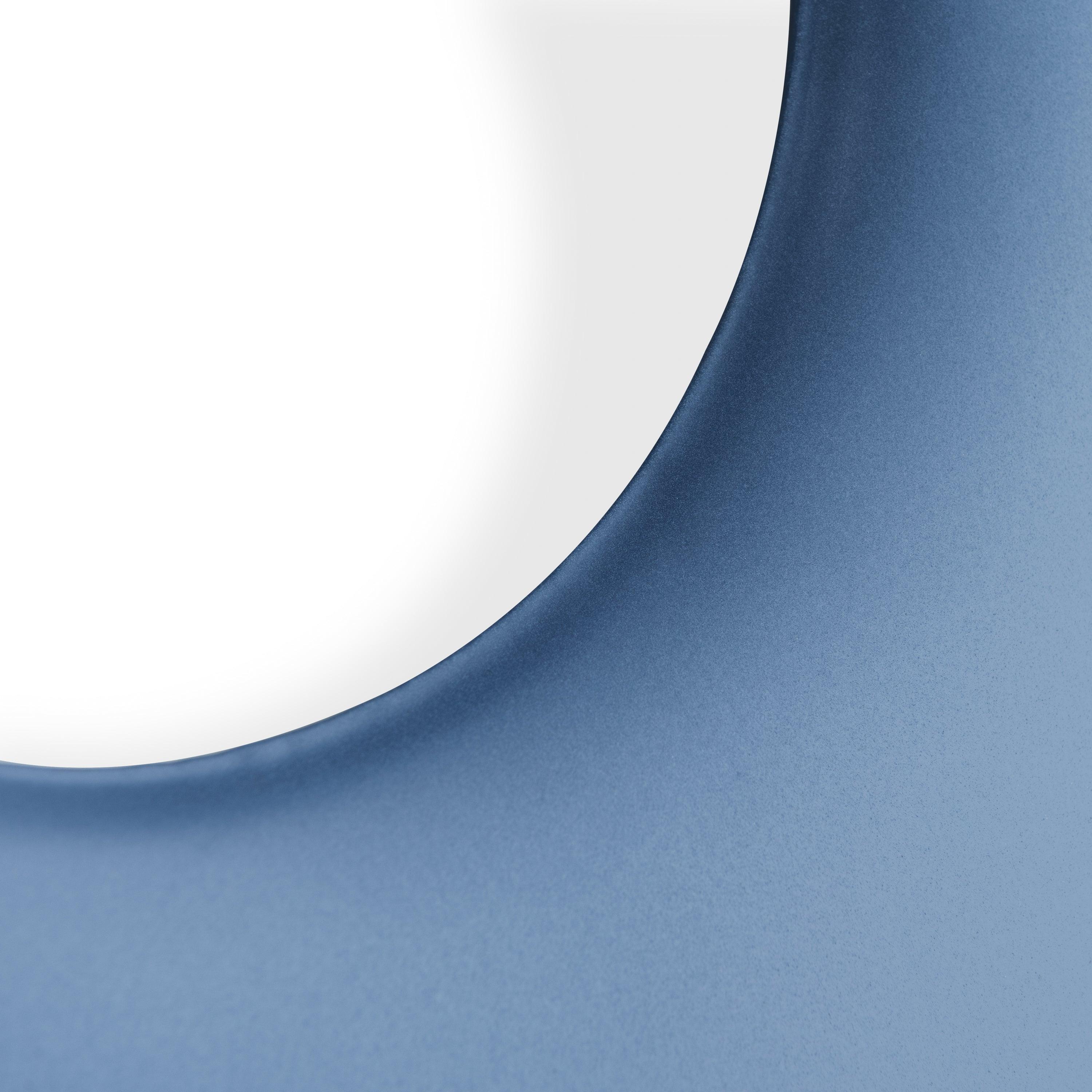 Lustro RONDO cotton candy niebieski mat Zieta Studio Eye on Design