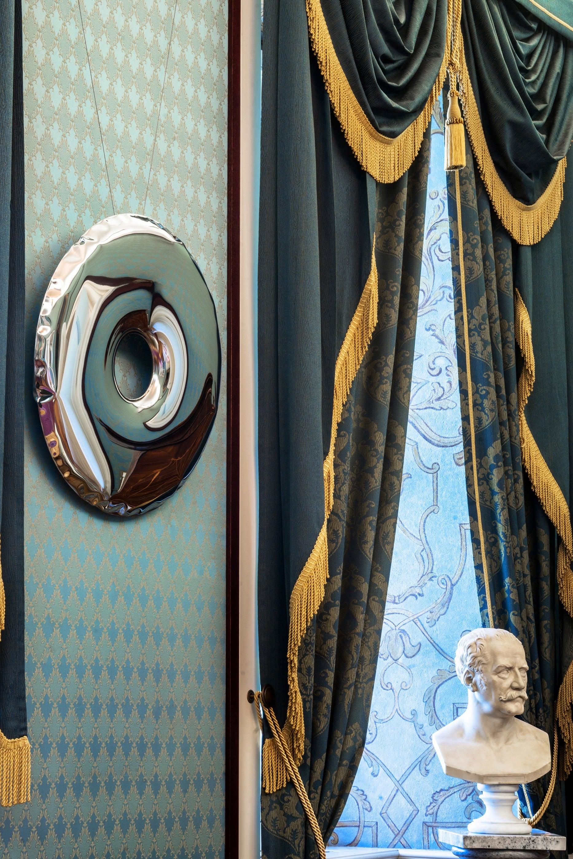 Lustro RONDO inox Zieta Studio Eye on Design