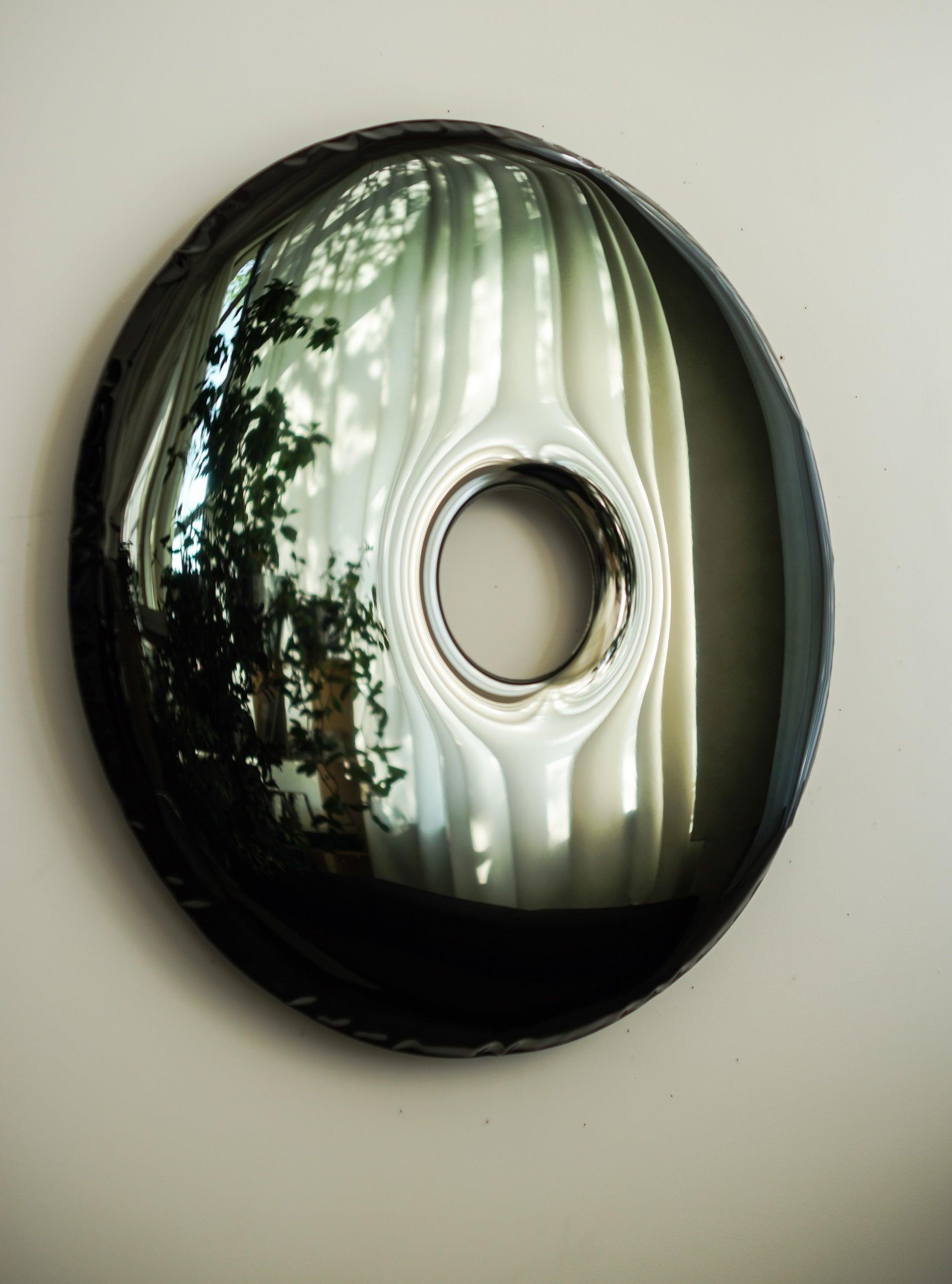 Lustro RONDO transitions ciemna materia Zieta Studio Eye on Design