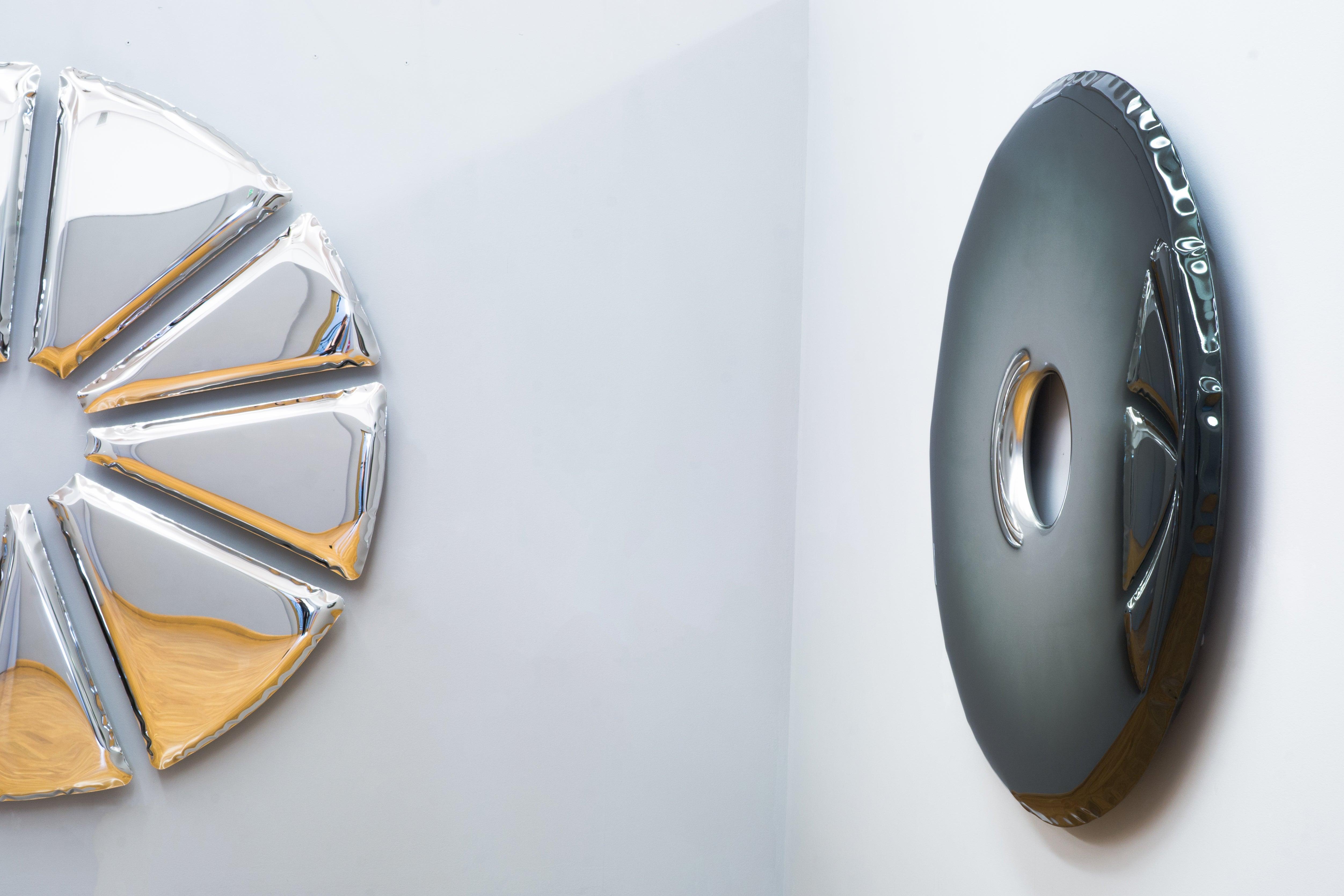 Lustro RONDO transitions ciemna materia Zieta Studio Eye on Design