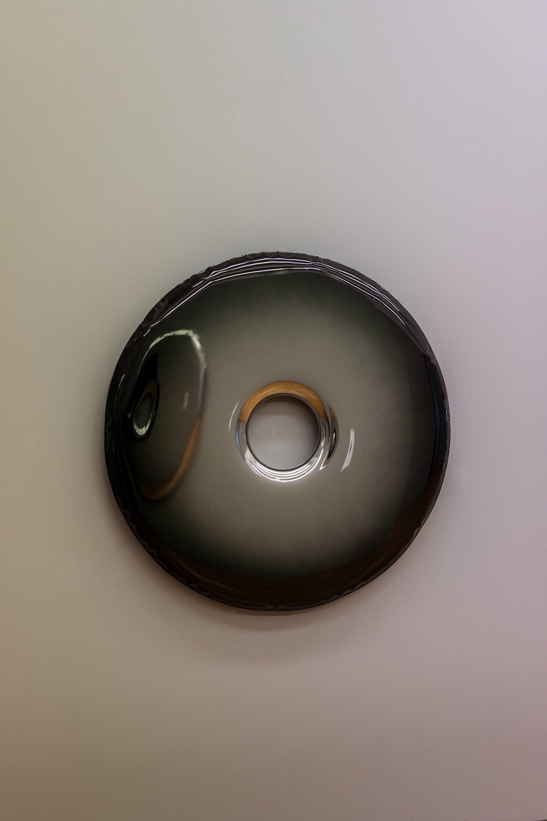 Lustro RONDO transitions ciemna materia Zieta Studio Eye on Design