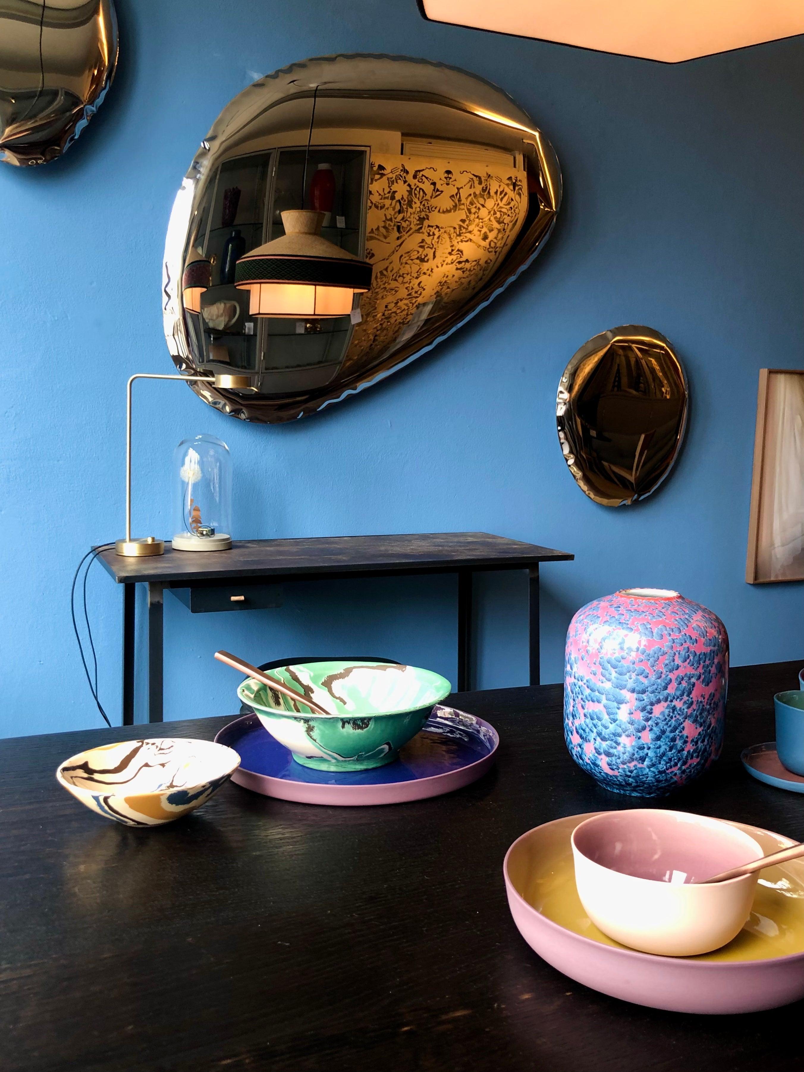 Lustro TAFLA O aurum złoty Zieta Studio Eye on Design