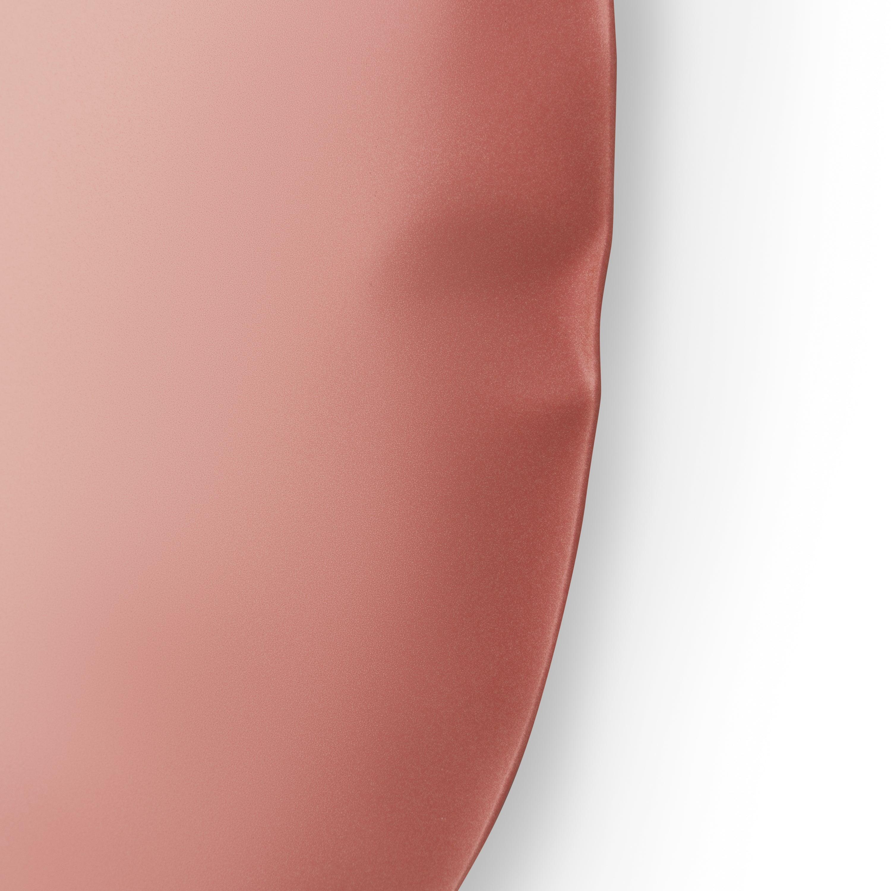 Lustro TAFLA O cotton candy różowy mat Zieta Studio Eye on Design