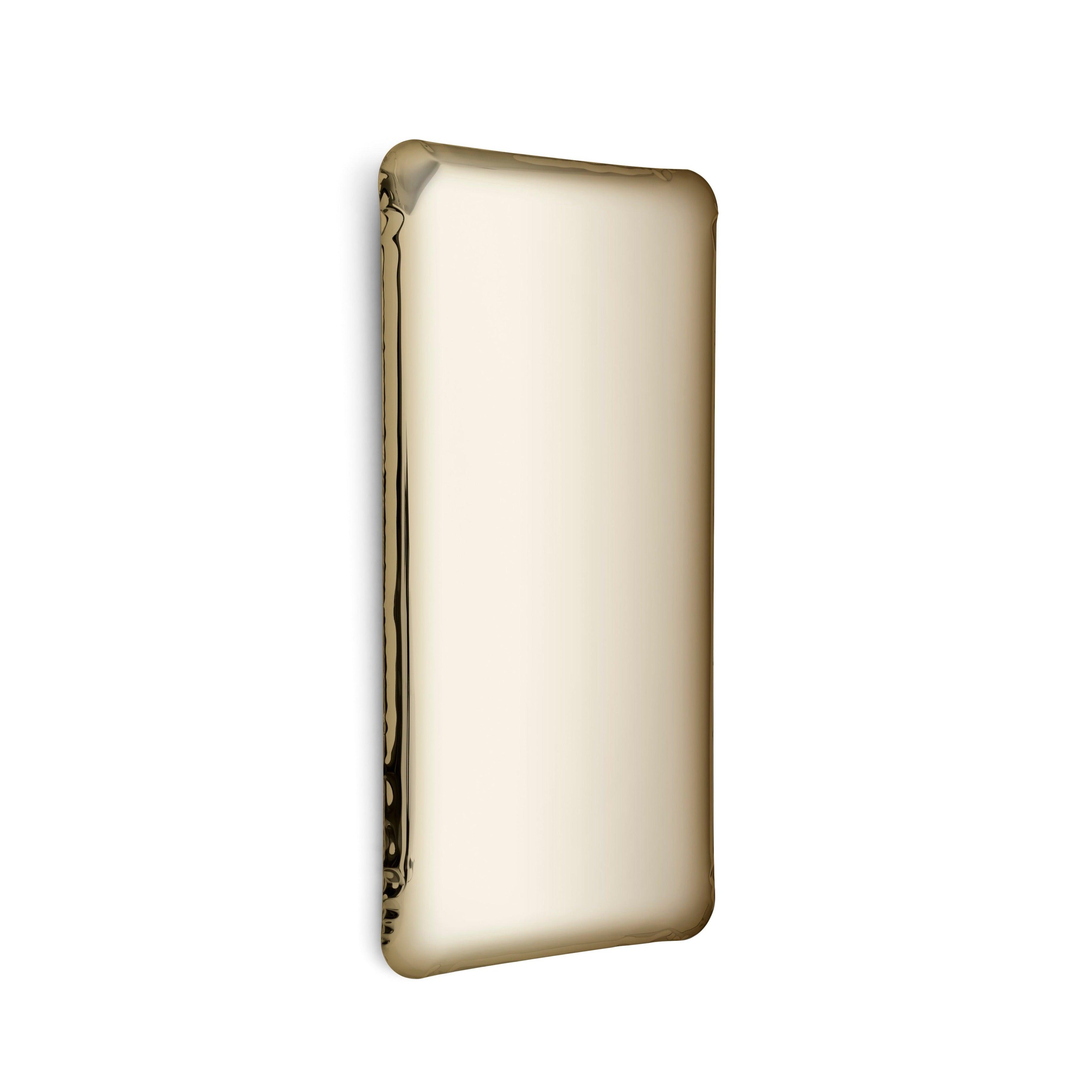 Lustro TAFLA Q aurum jasny złoty – Zieta Studio