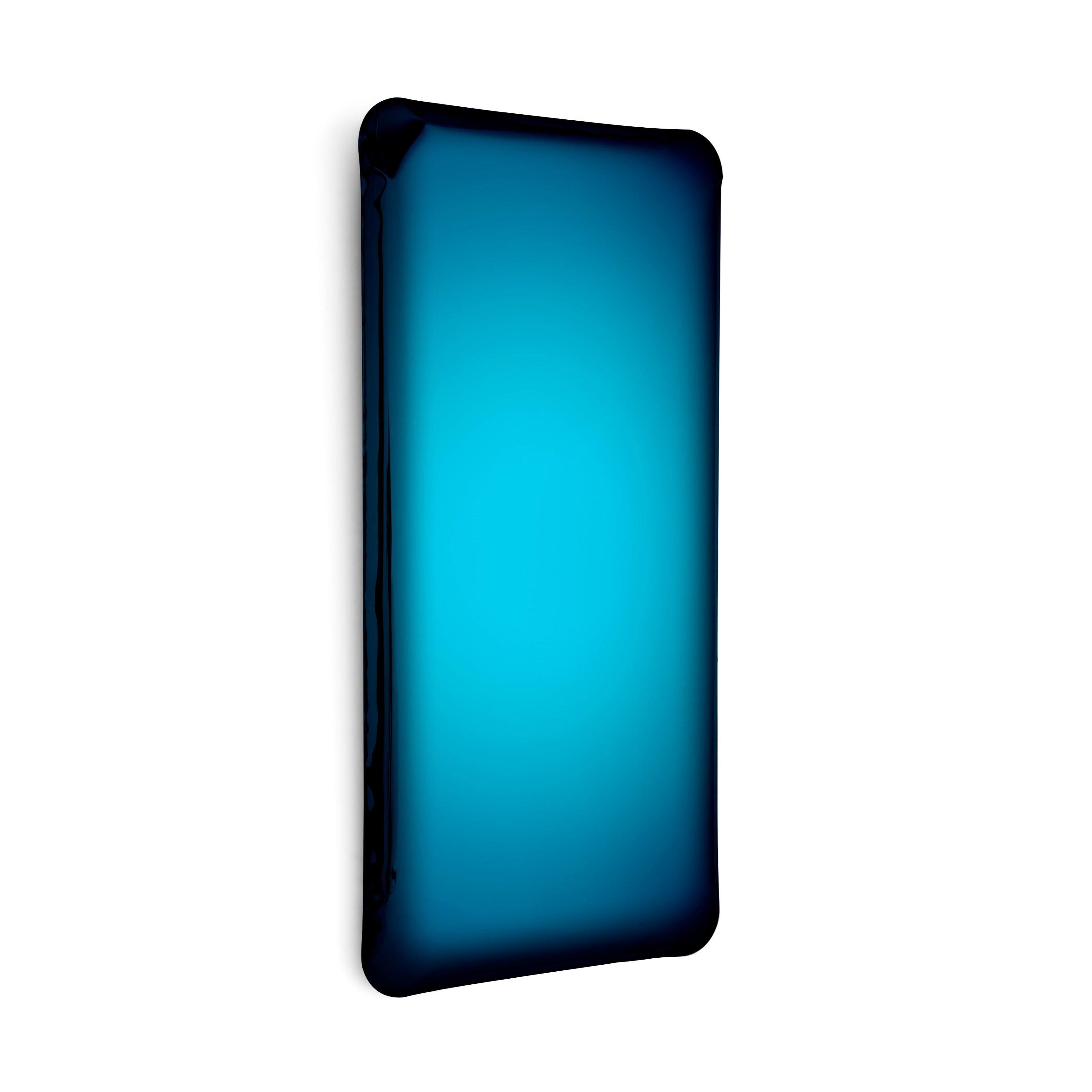 Lustro TAFLA Q gradient kosmiczny błękit – Zieta Studio