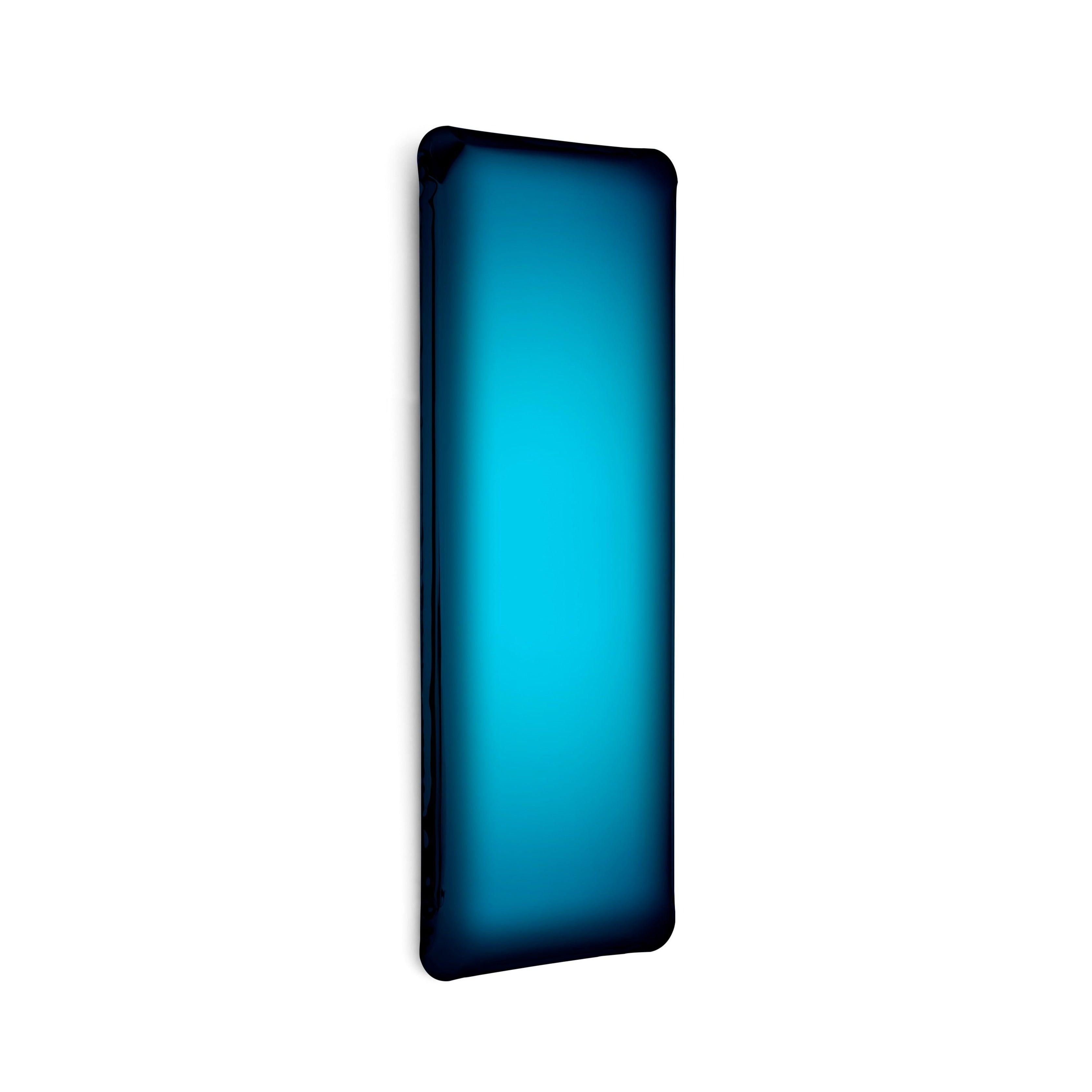 Lustro TAFLA Q gradient kosmiczny błękit – Zieta Studio