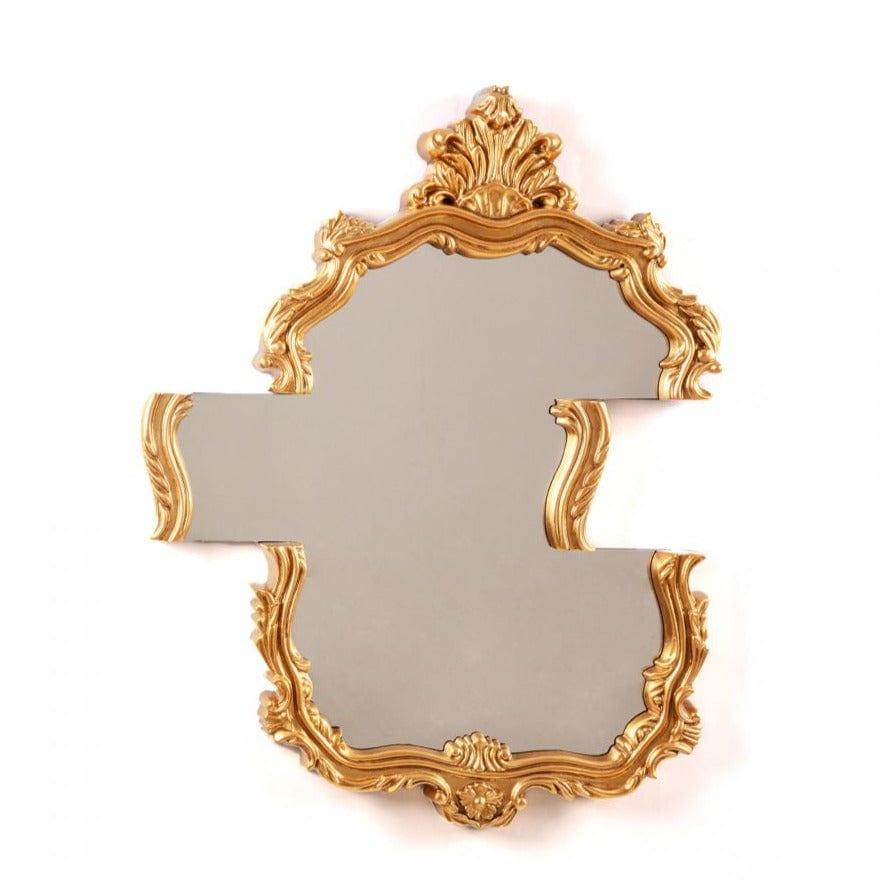 Lustro TETRIS złoty Seletti Eye on Design