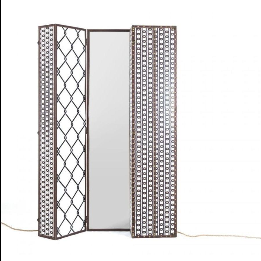 Lustro z podświetleniem LIGHTING TUNK Seletti Eye on Design