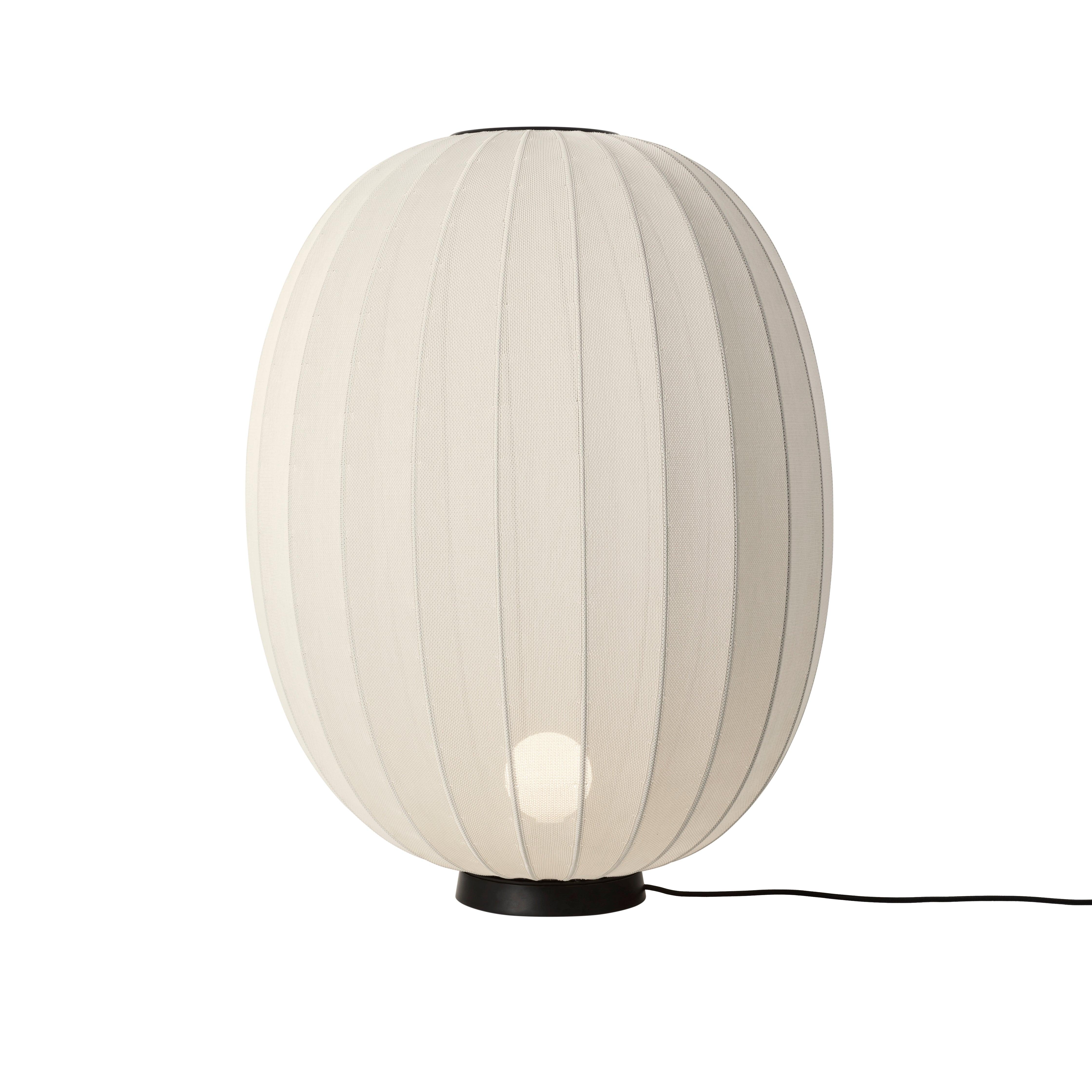 Hoher Strickpearle-Stofflampe mit hoher Strickpearle