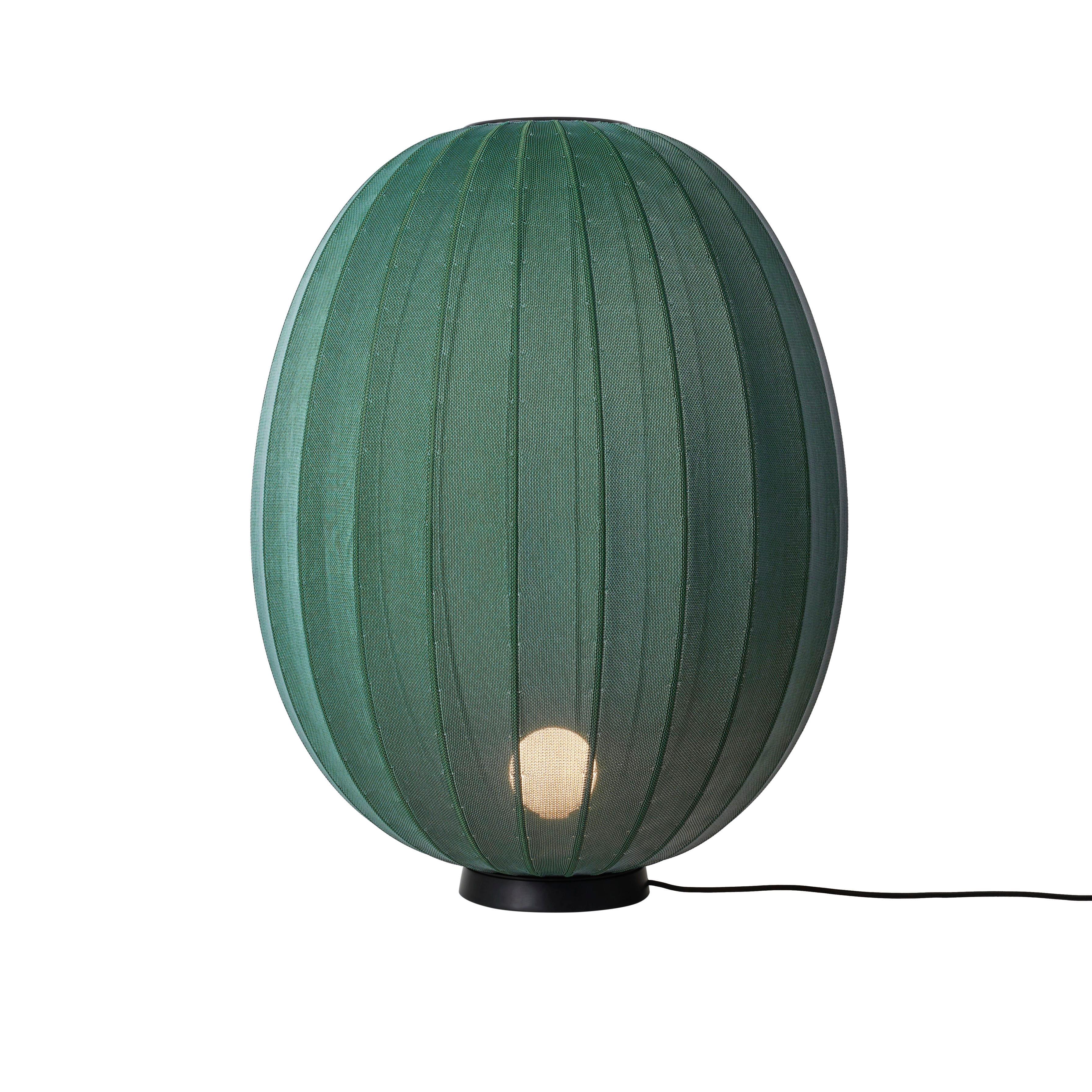 High Knit-Wit Level Green Floor Lamp