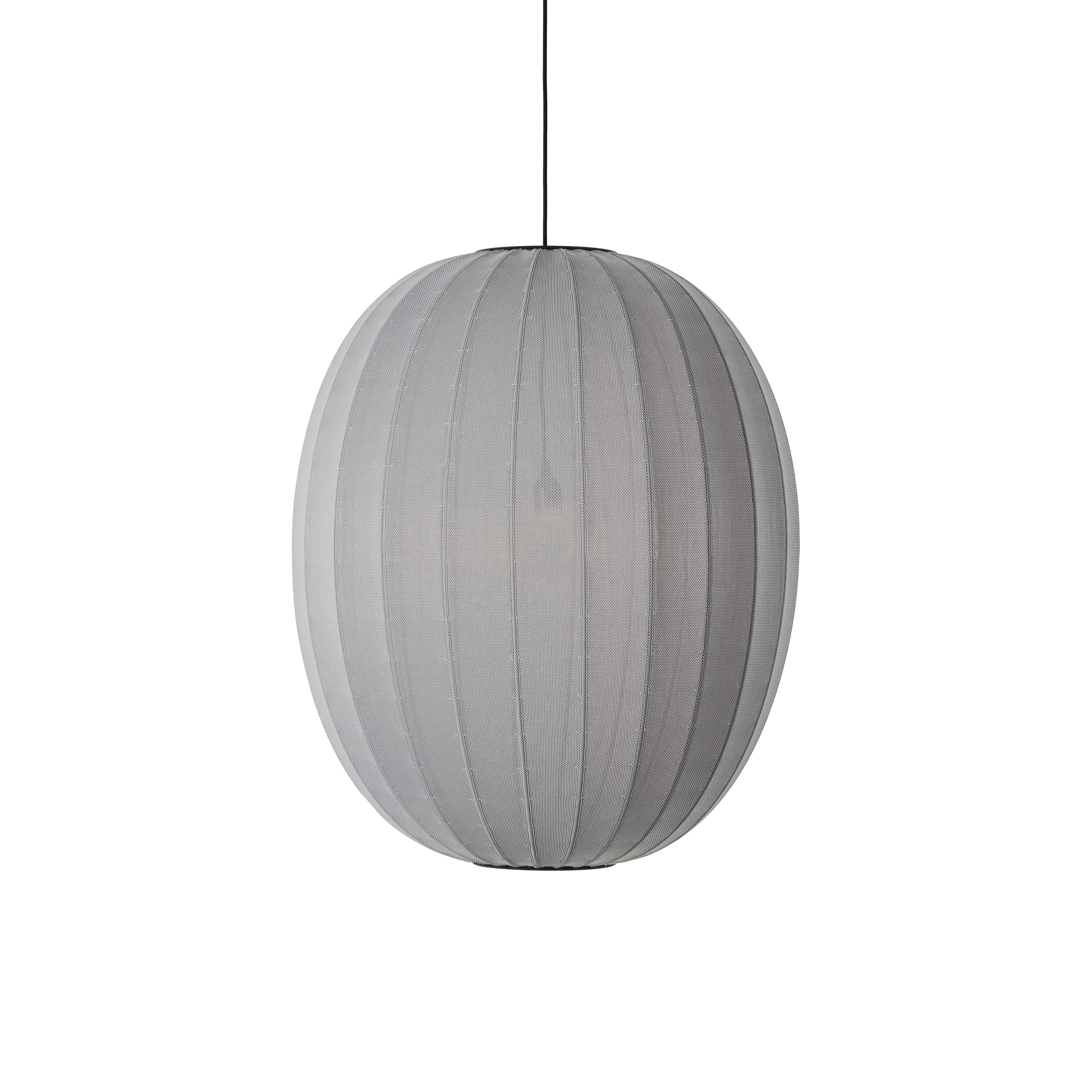 Lampa wisząca KNIT-WIT HIGH szary – Made by Hand