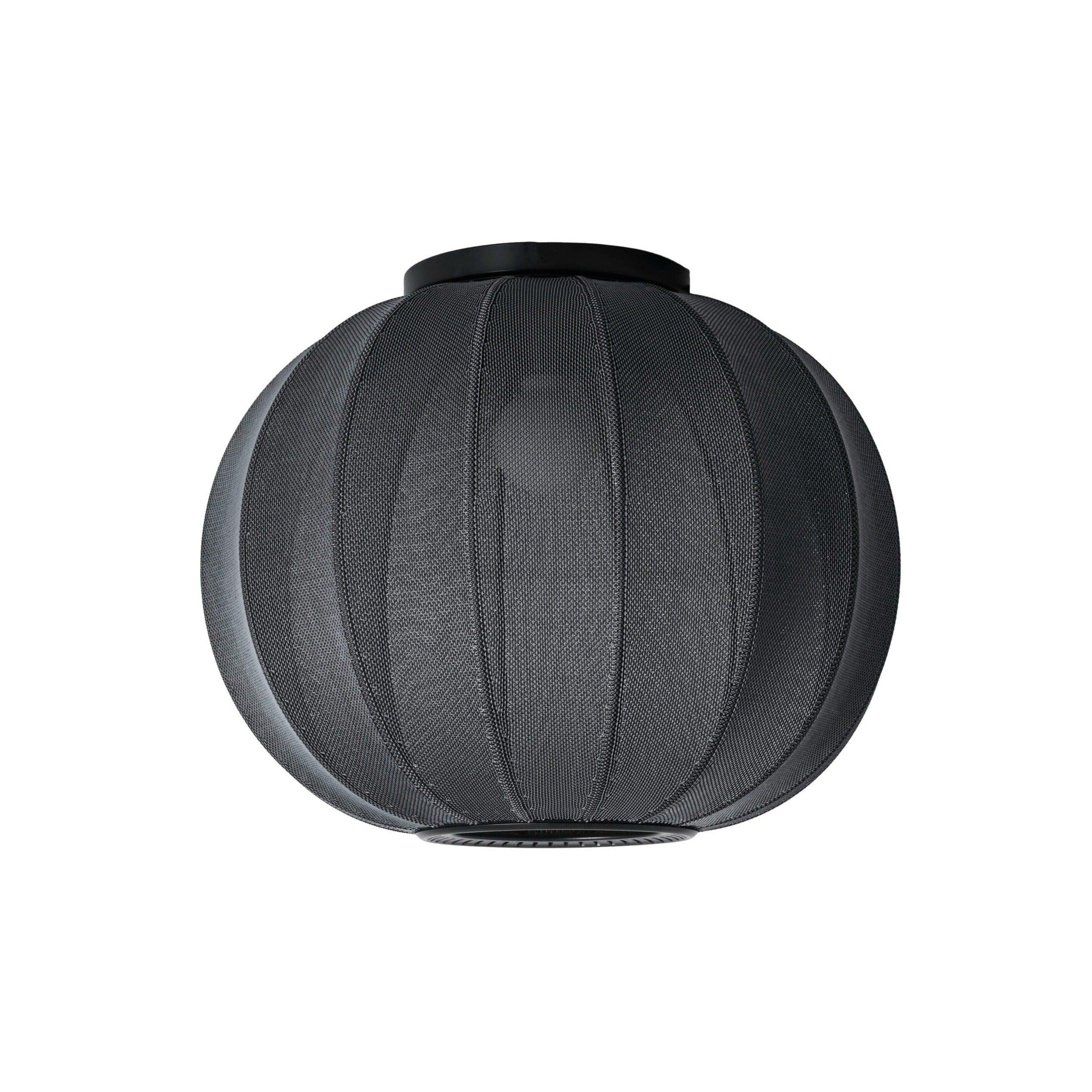 Knit-Wit ceiling lamp black