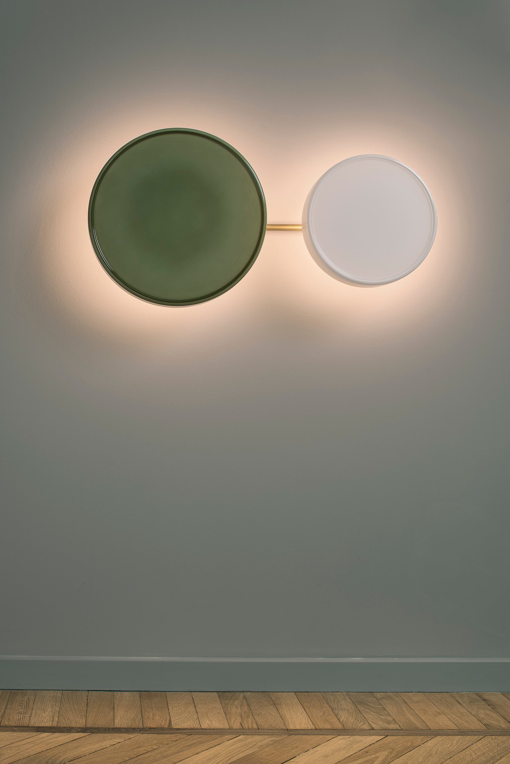 Caramel Green Wall Lamp