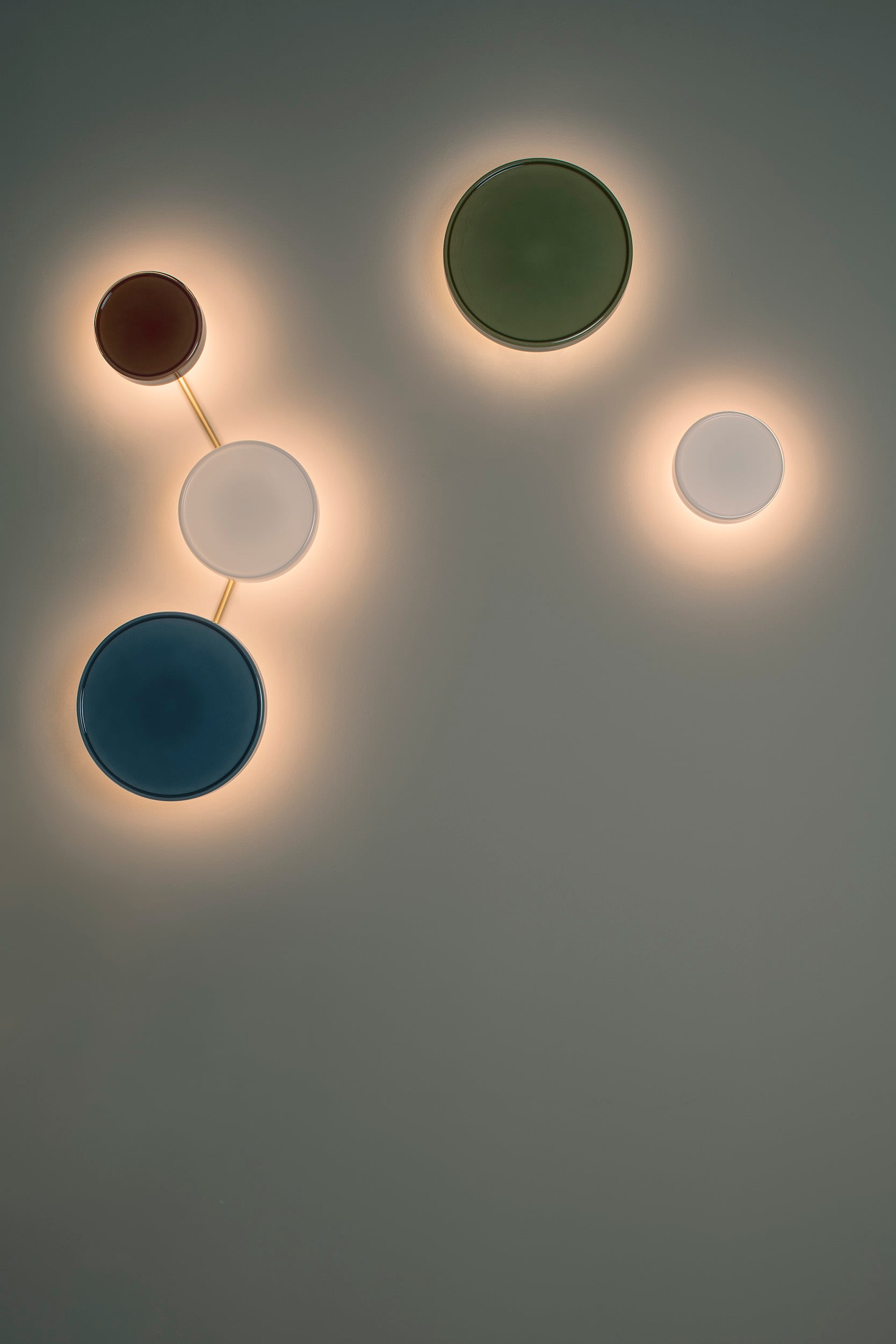 Caramel Green Wall Lamp